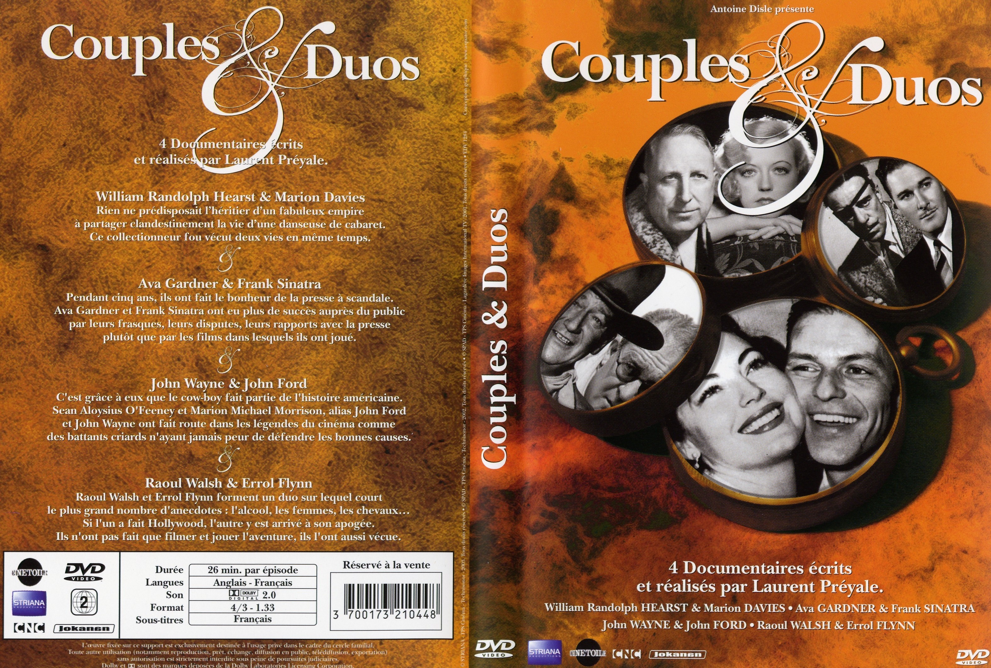 Jaquette DVD Couples et duos DVD 10