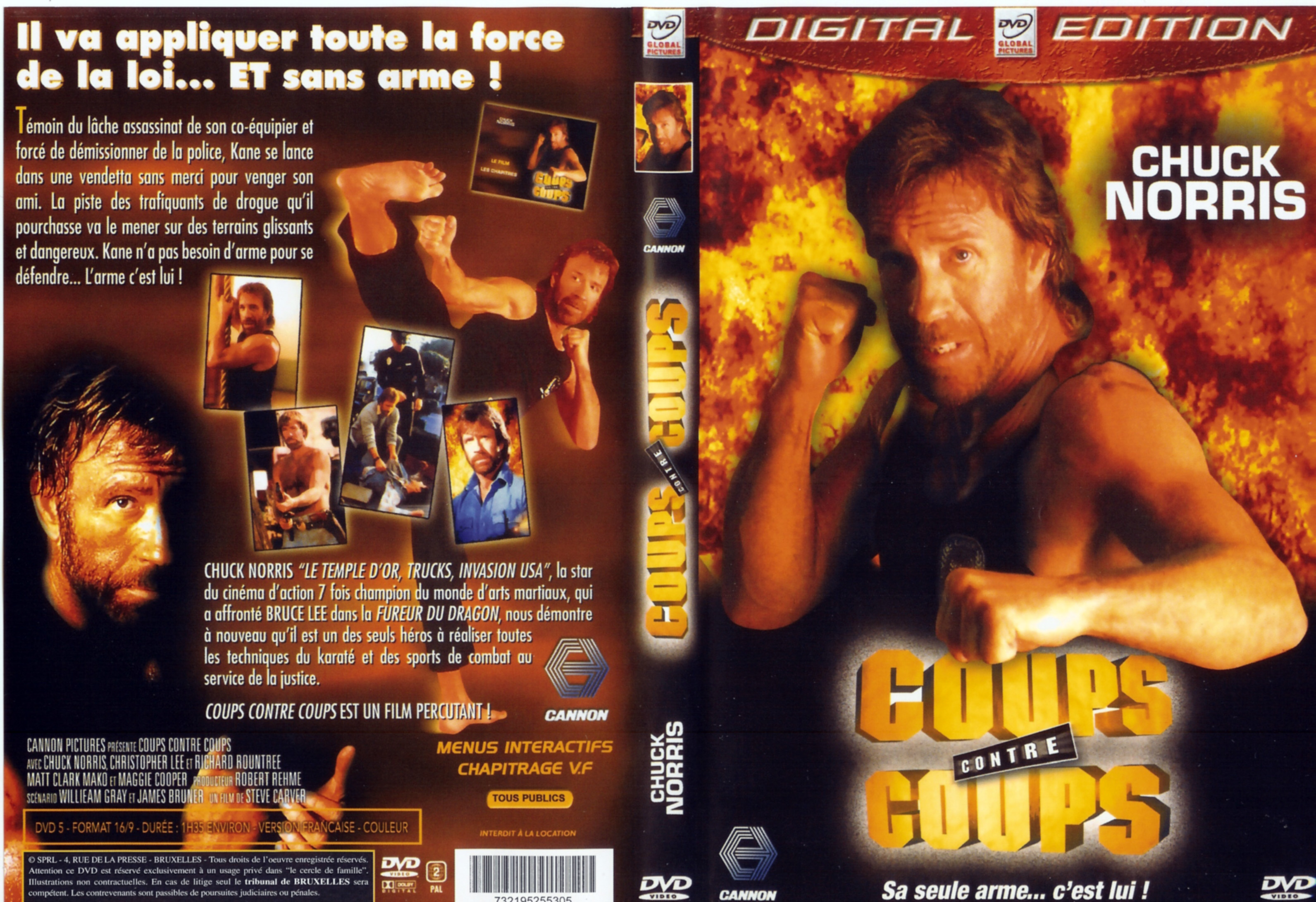 Jaquette DVD Coups contre coups