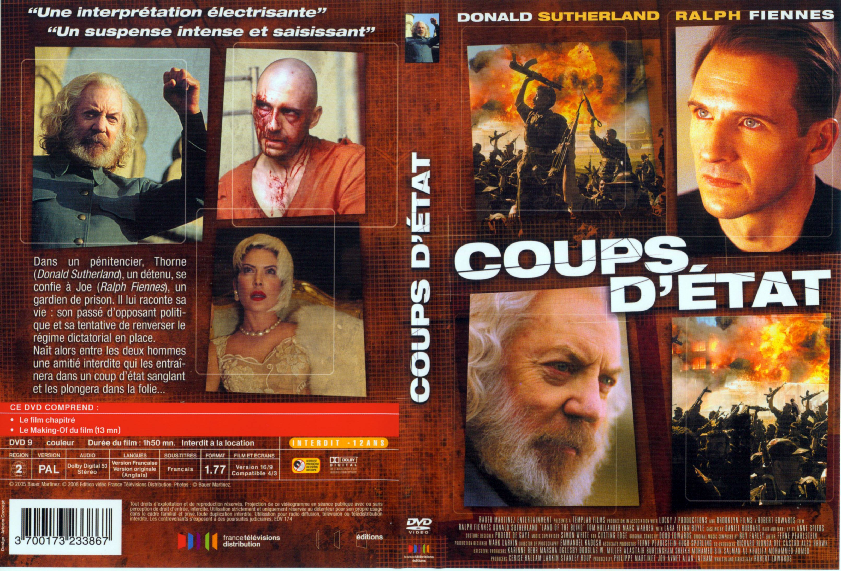 Jaquette DVD Coups d