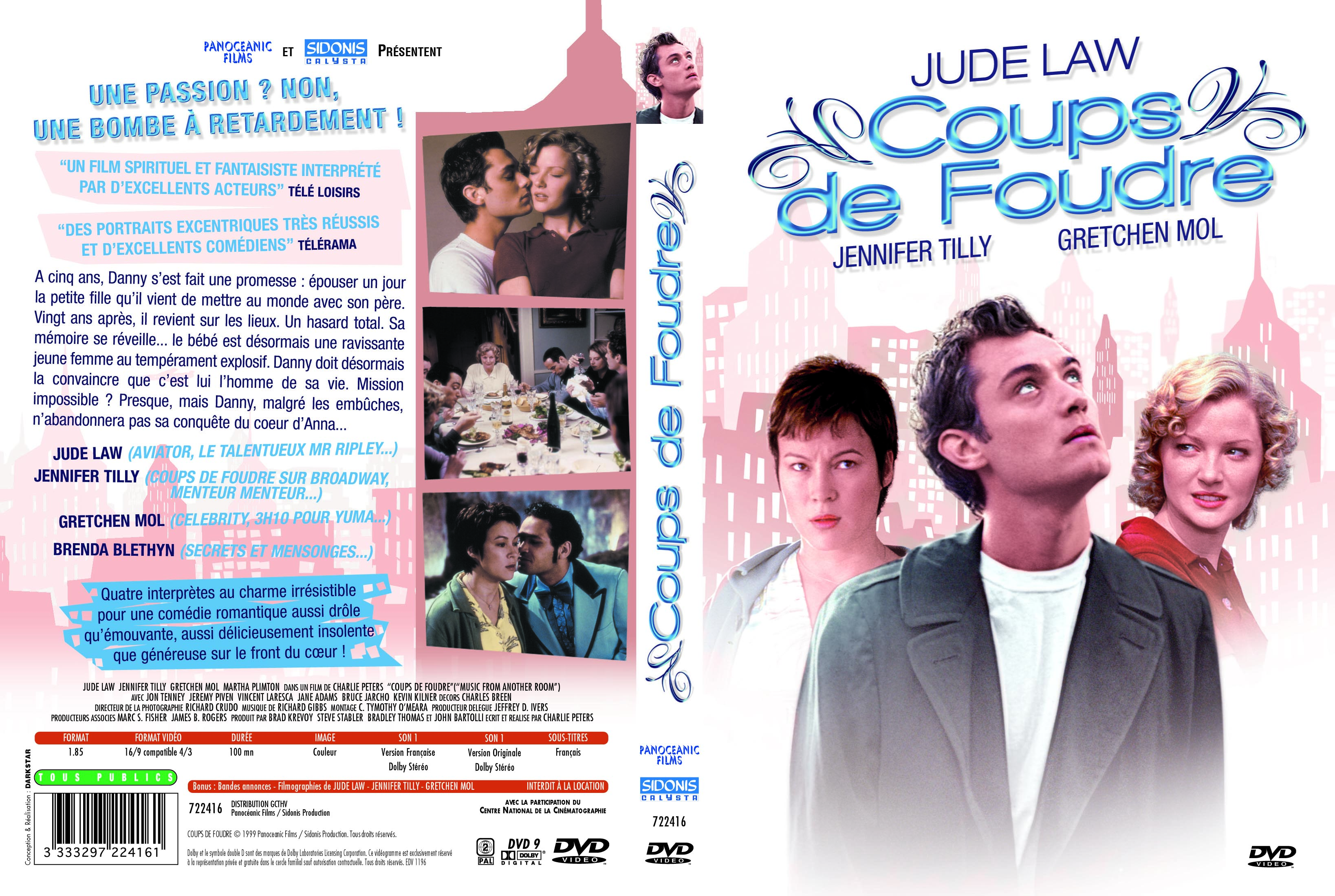 Jaquette DVD Coups de foudre