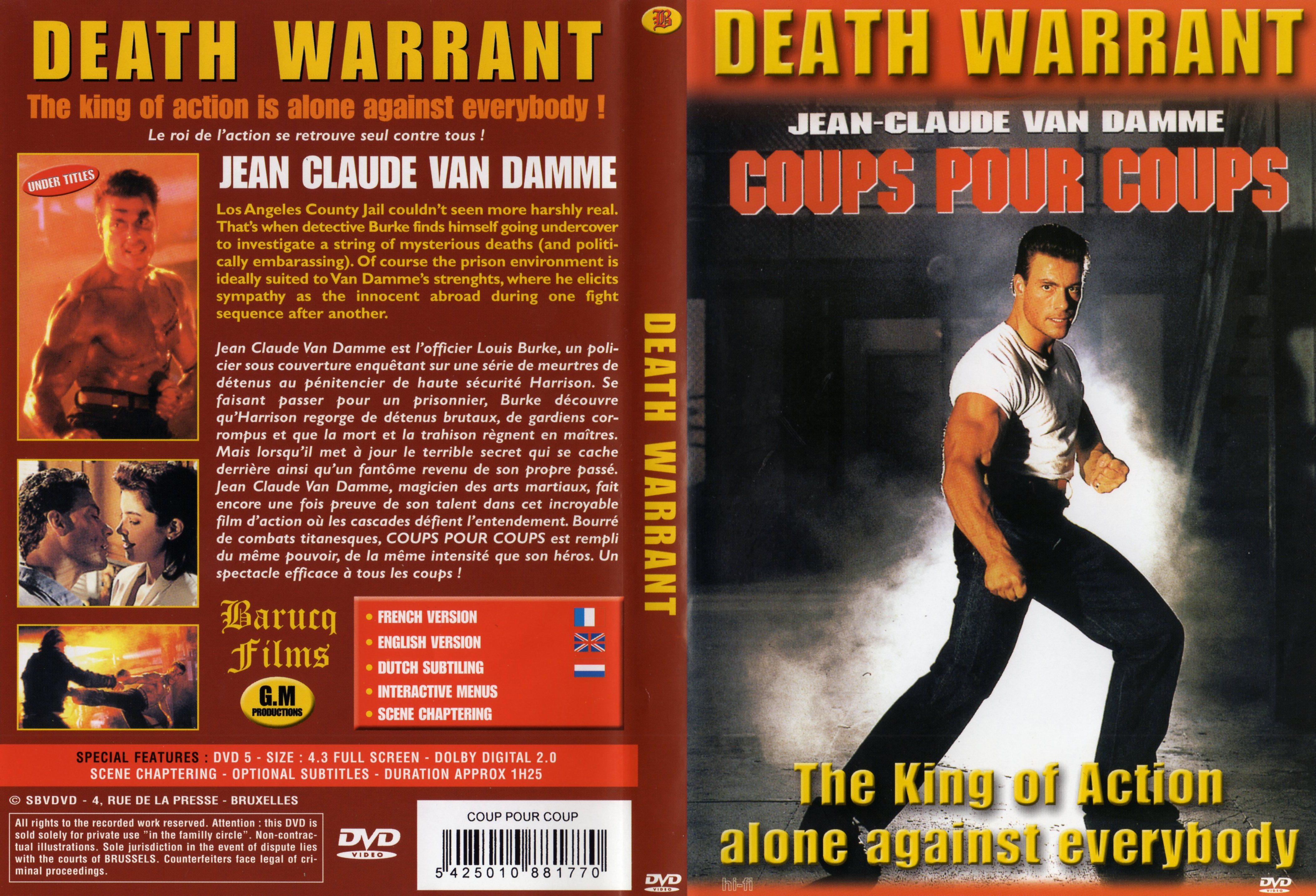 Jaquette DVD Coups pour coups v2