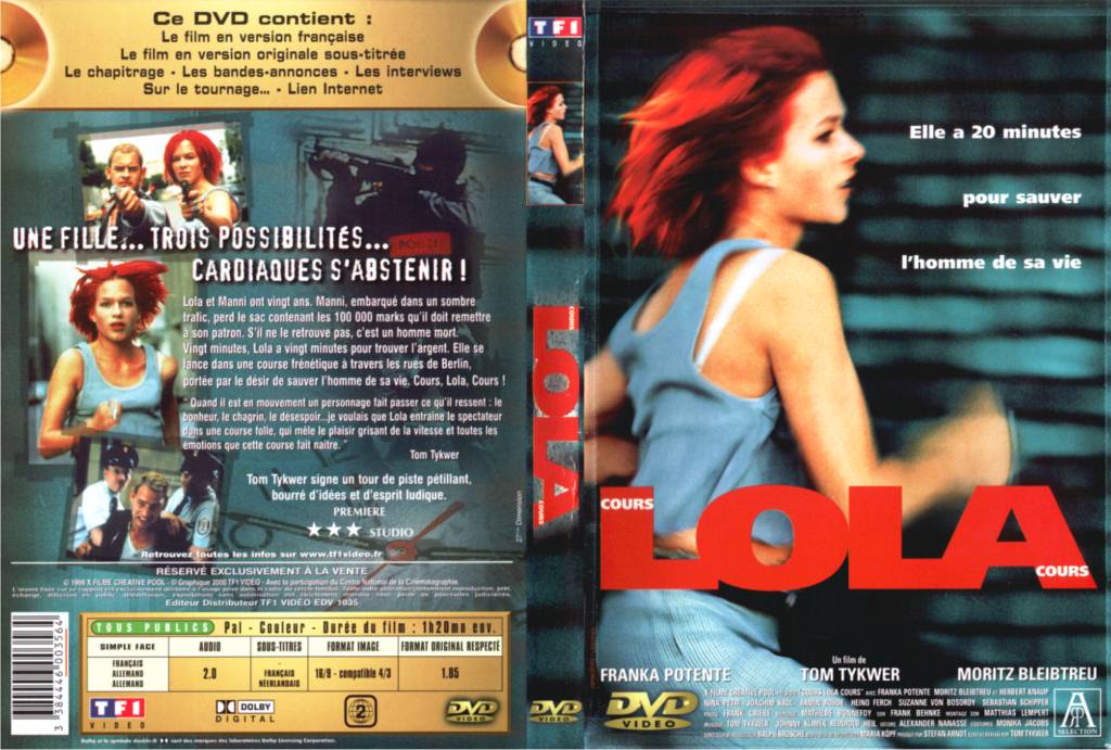 Jaquette DVD Cours Lola Cours