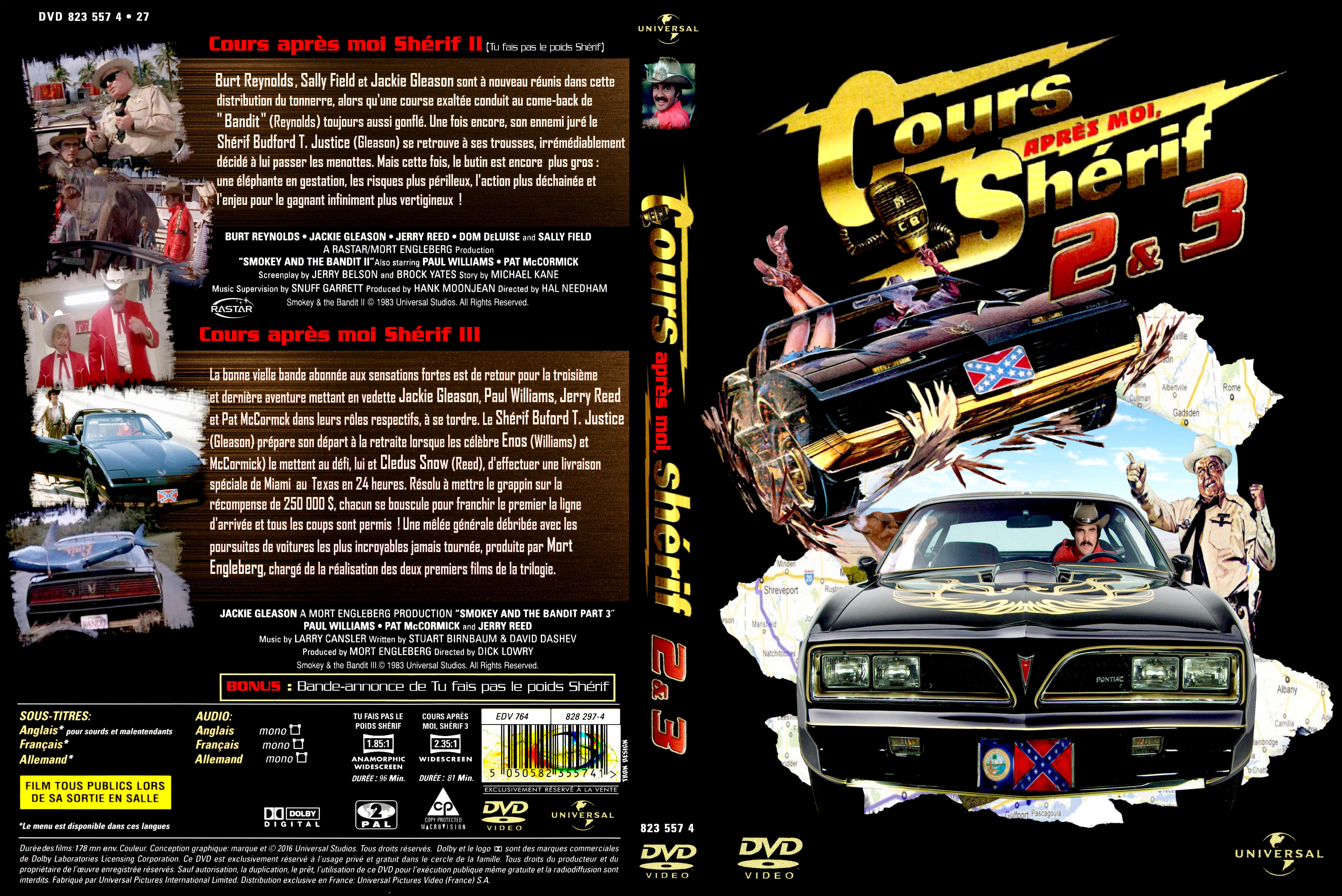Jaquette DVD Cours aprs moi shrif (part 2 & 3) custom