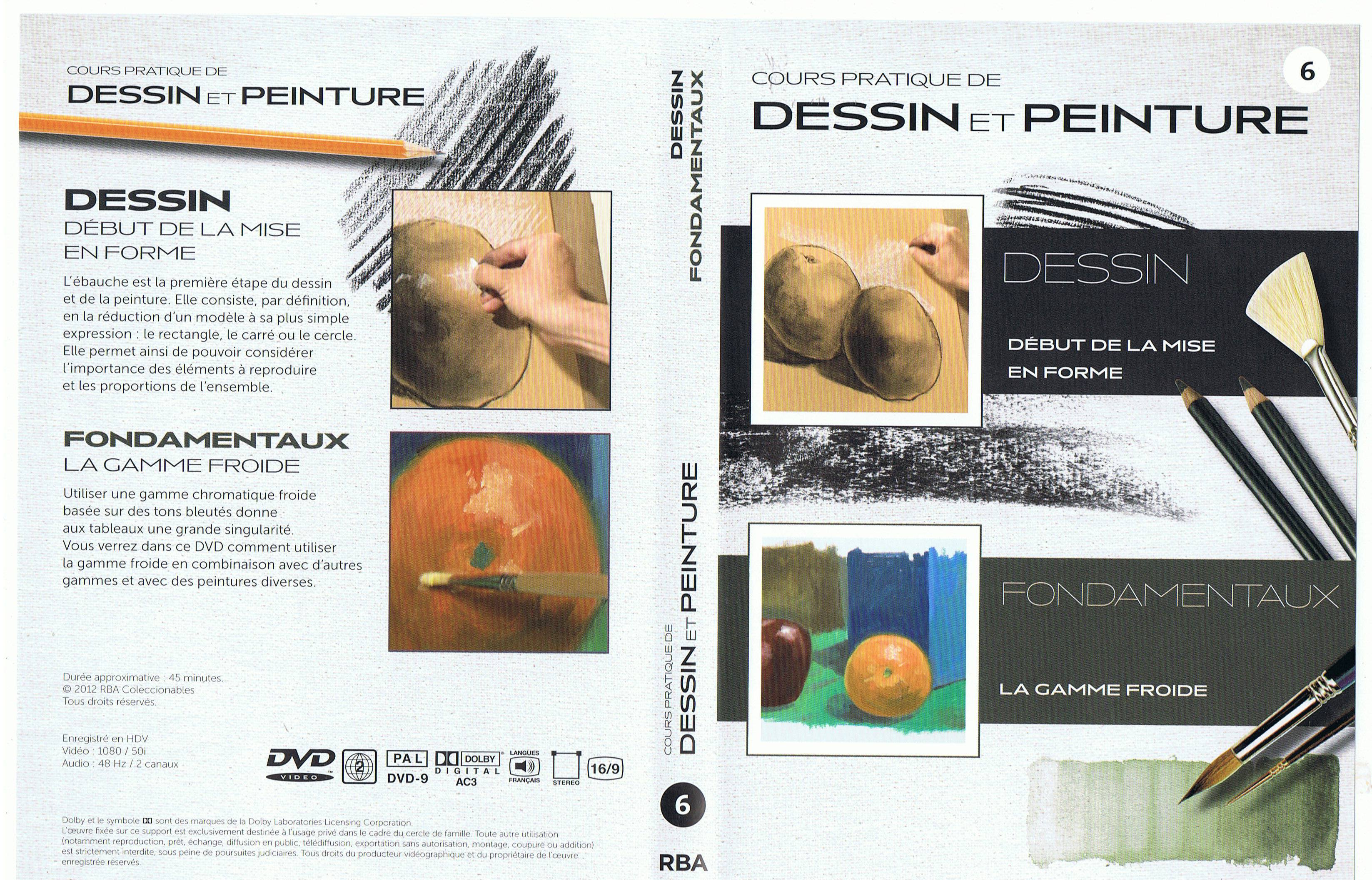 Jaquette DVD Cours pratique de dessin & peinture Vol 06