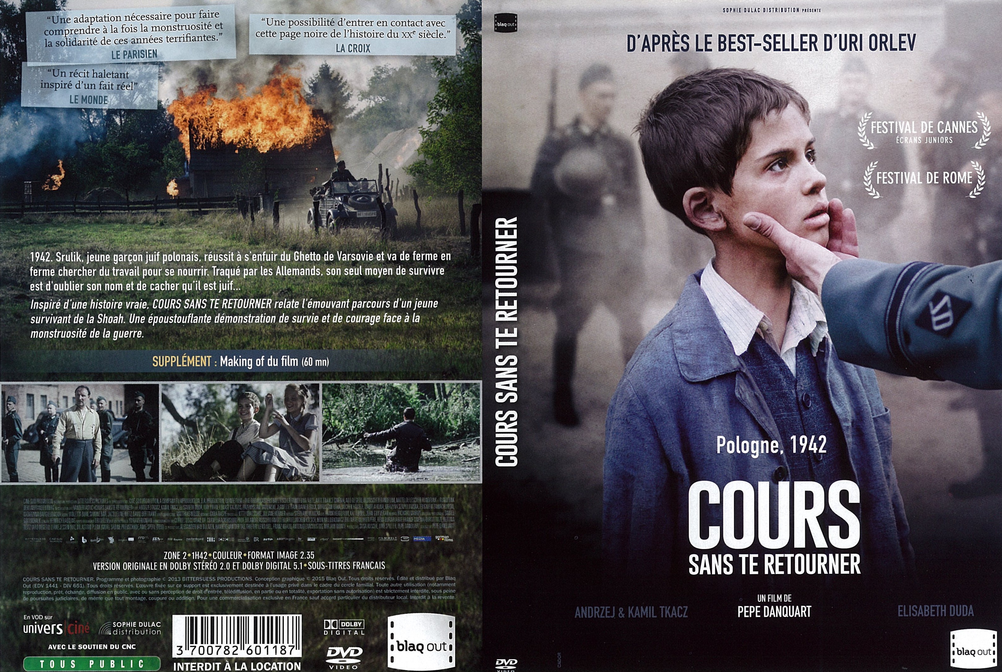 Jaquette DVD Cours sans te retourner