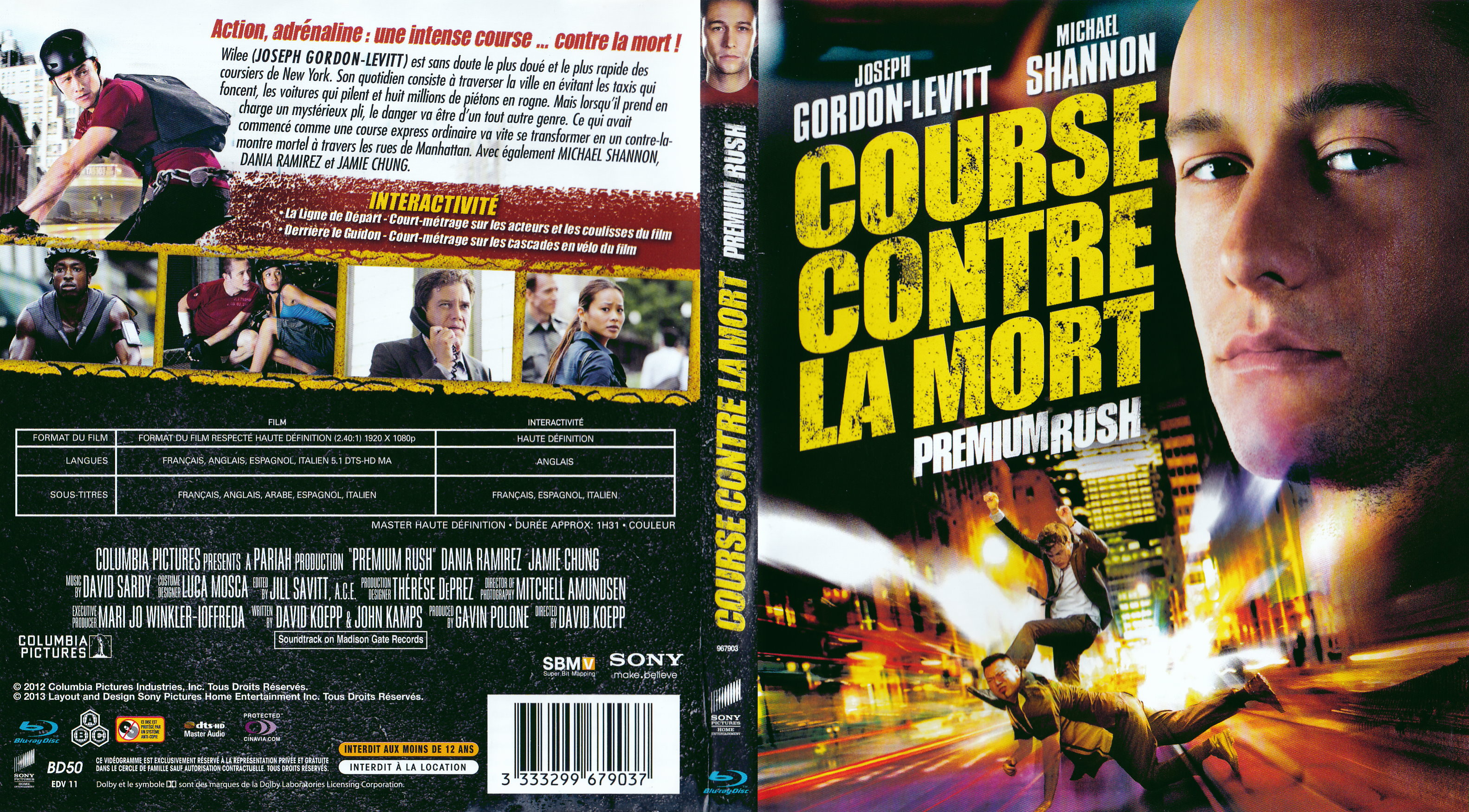 Jaquette DVD Course contre la mort (BLU-RAY)