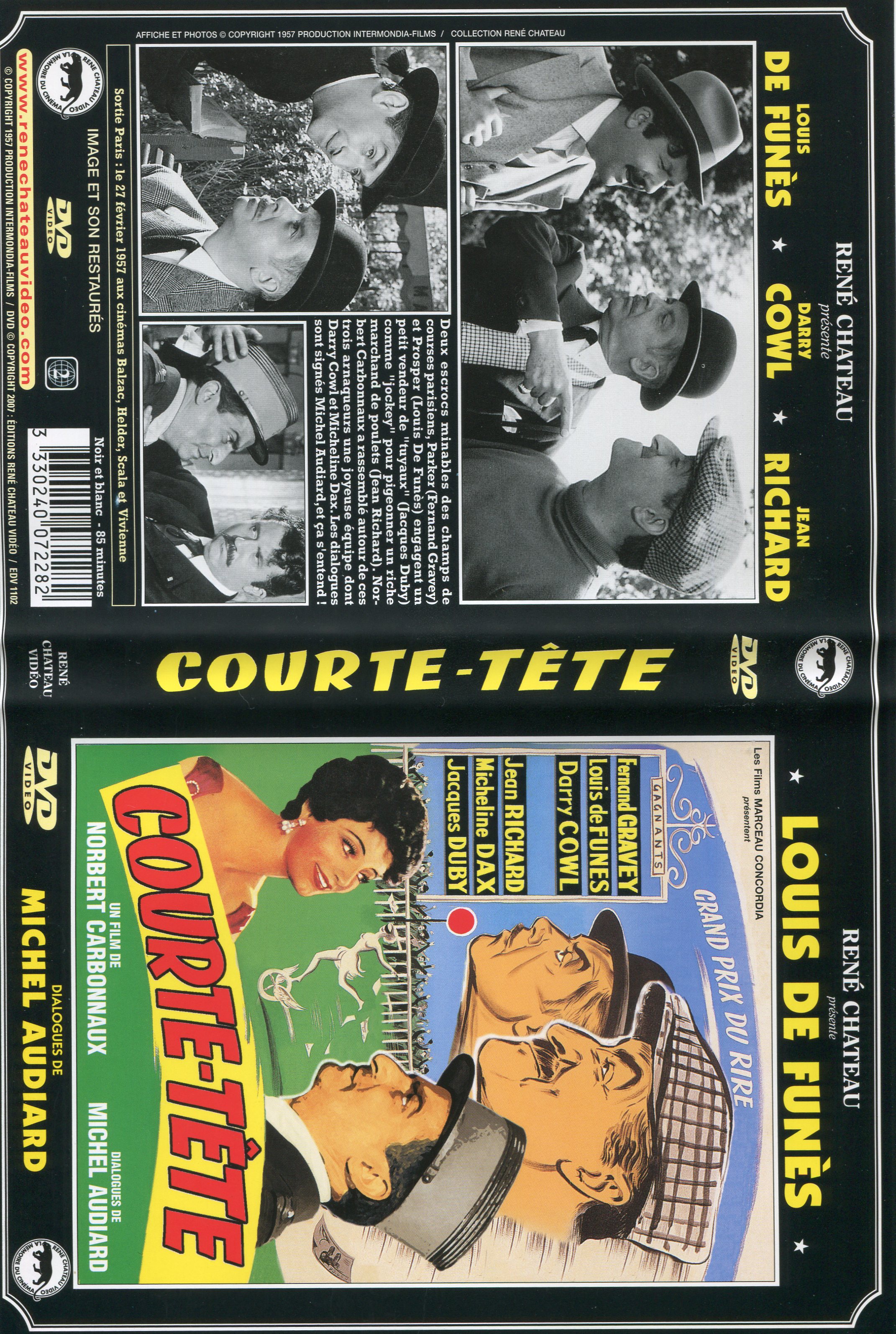 Jaquette DVD Courte tete v2