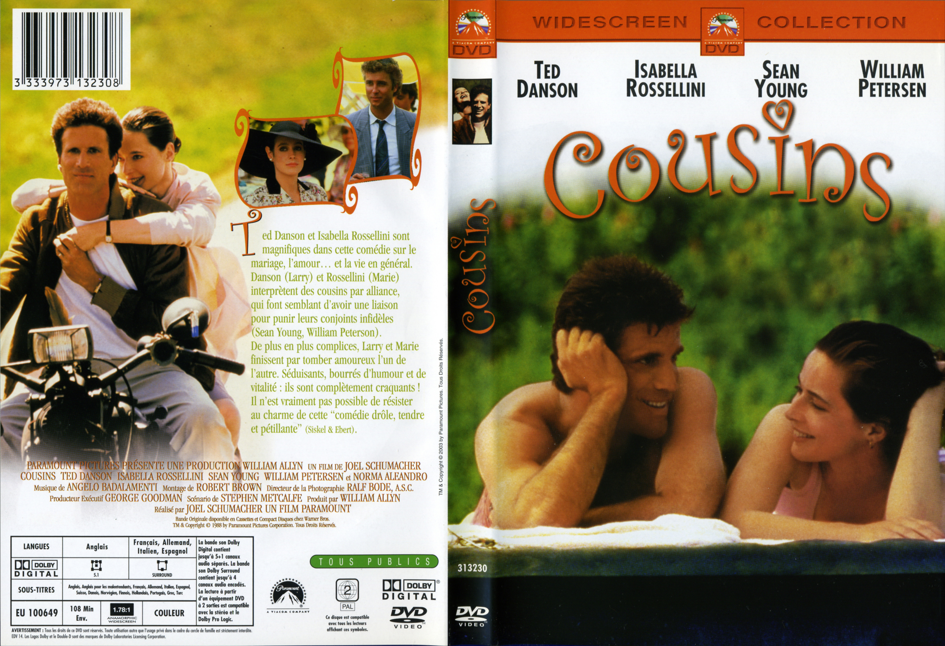 Jaquette DVD Cousins