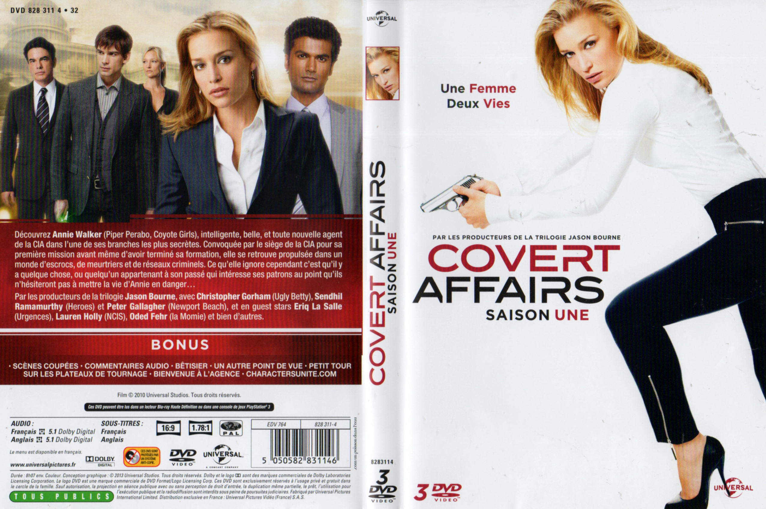 Jaquette DVD Covert Affairs Saison 1