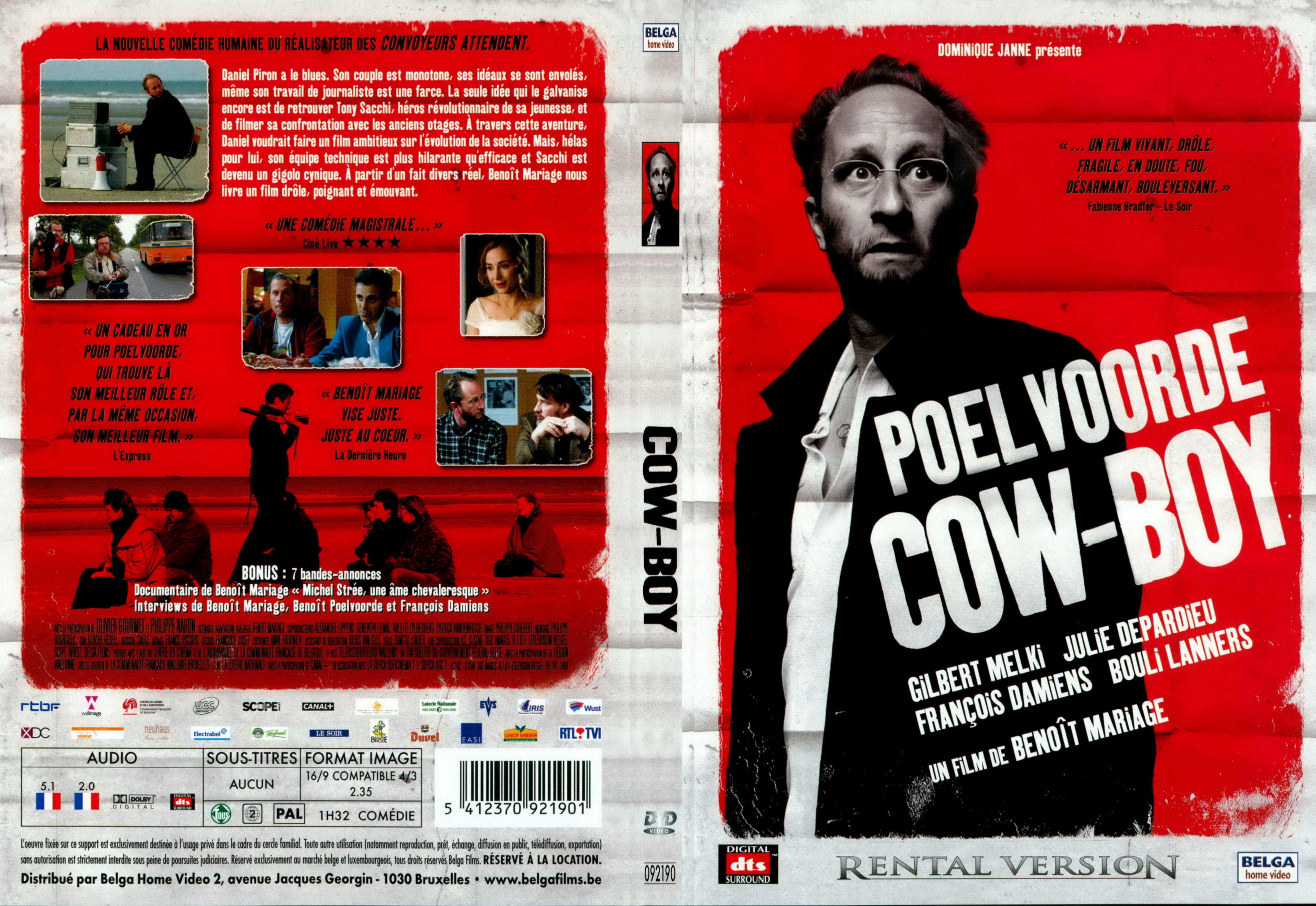 Jaquette DVD Cow-boy - SLIM