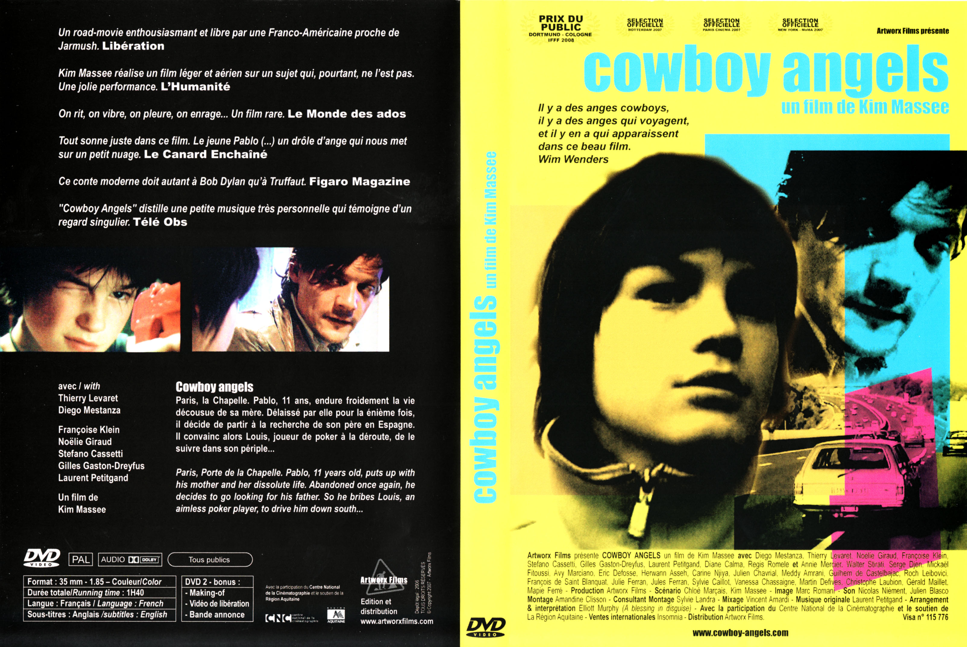 Jaquette DVD Cowboy Angels