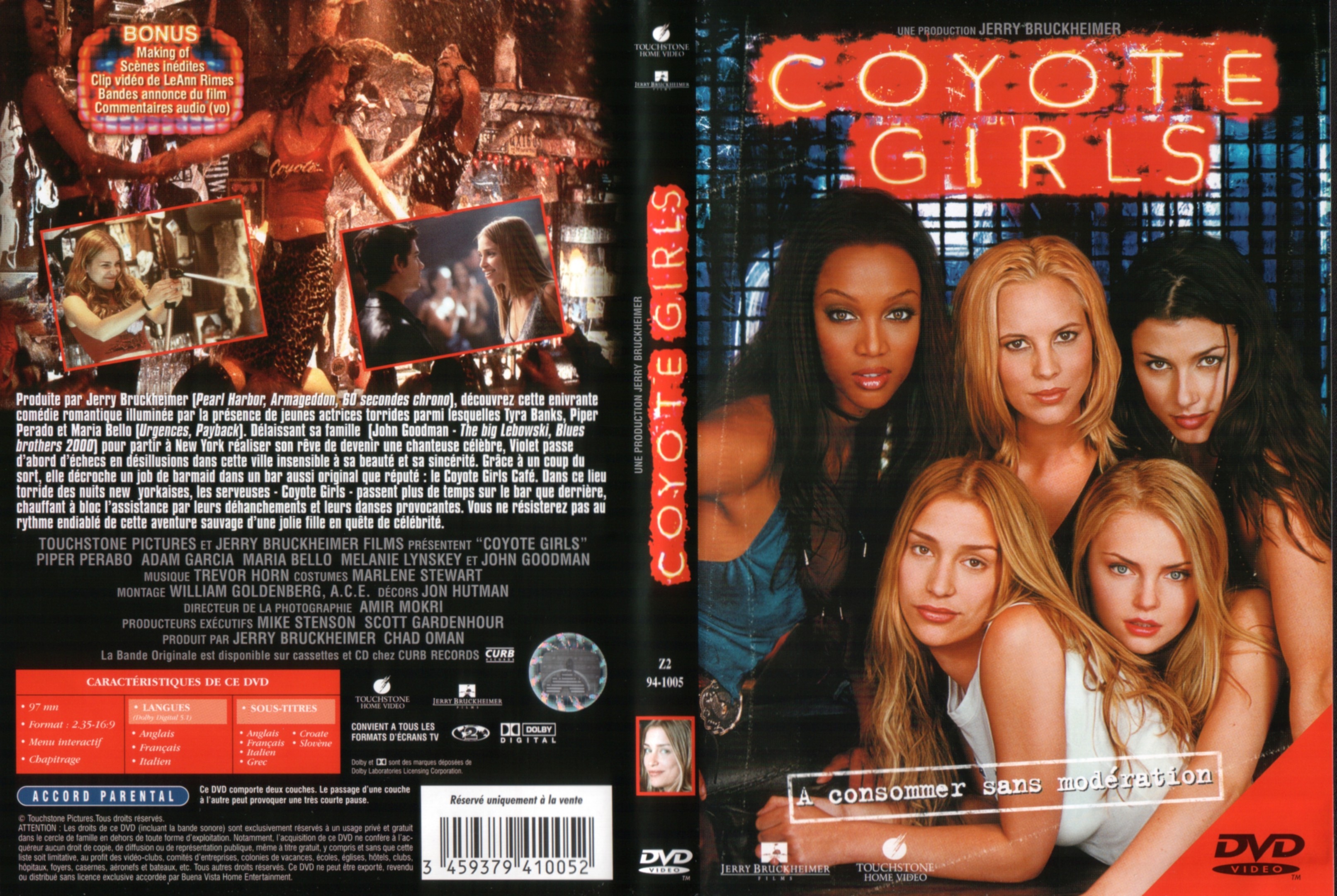 Jaquette DVD Coyote girls