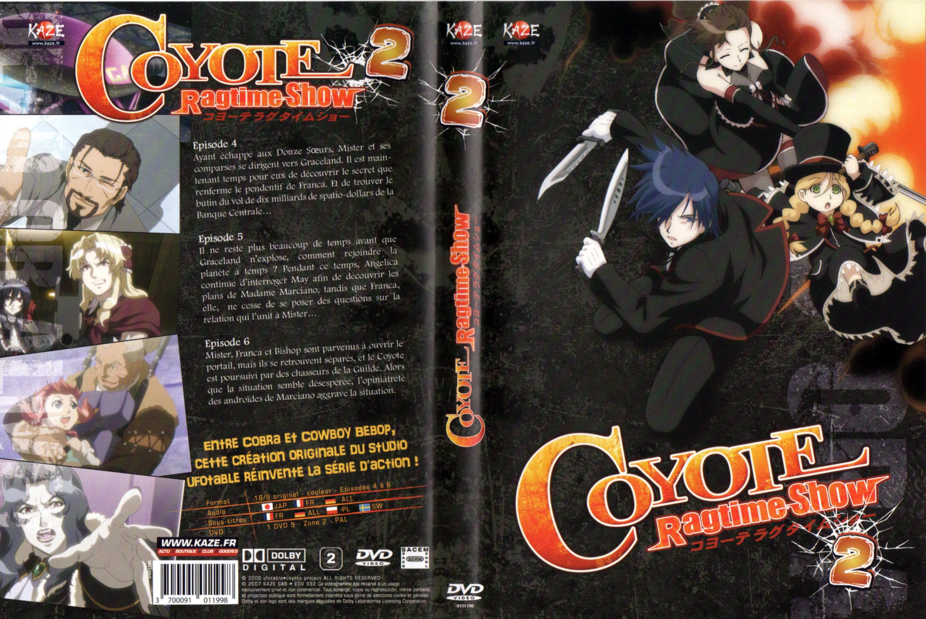 Jaquette DVD Coyote ragtime show vol 2