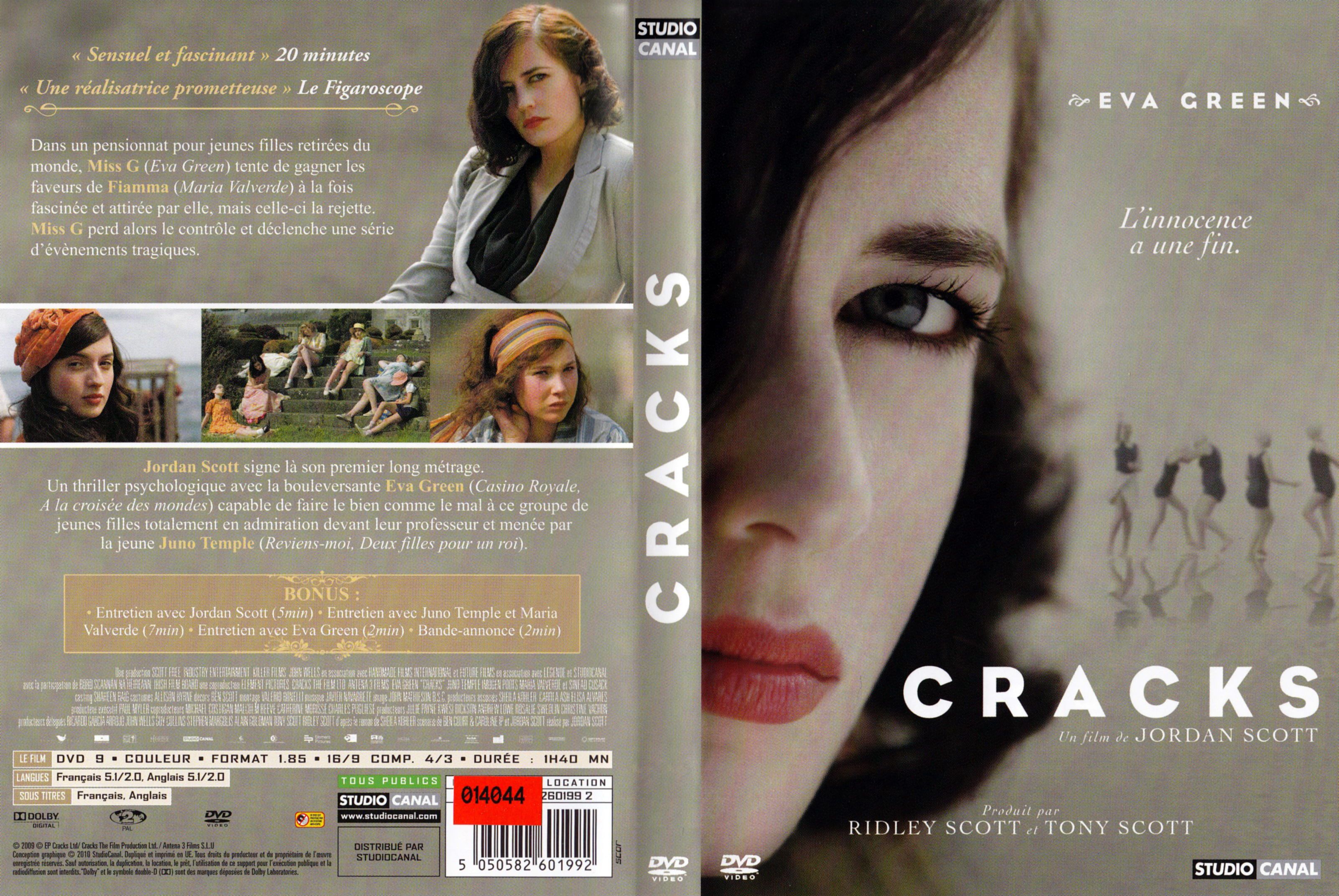 Jaquette DVD Cracks