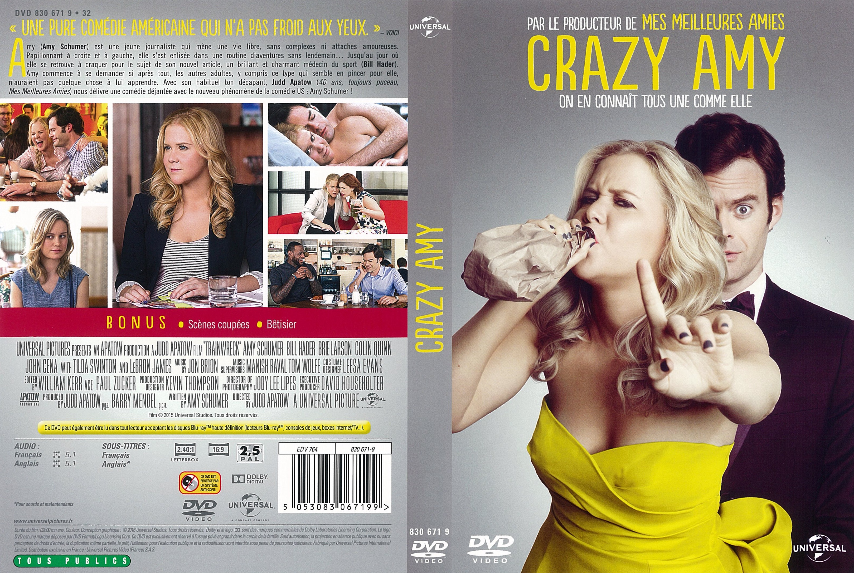 Jaquette DVD Crazy Amy