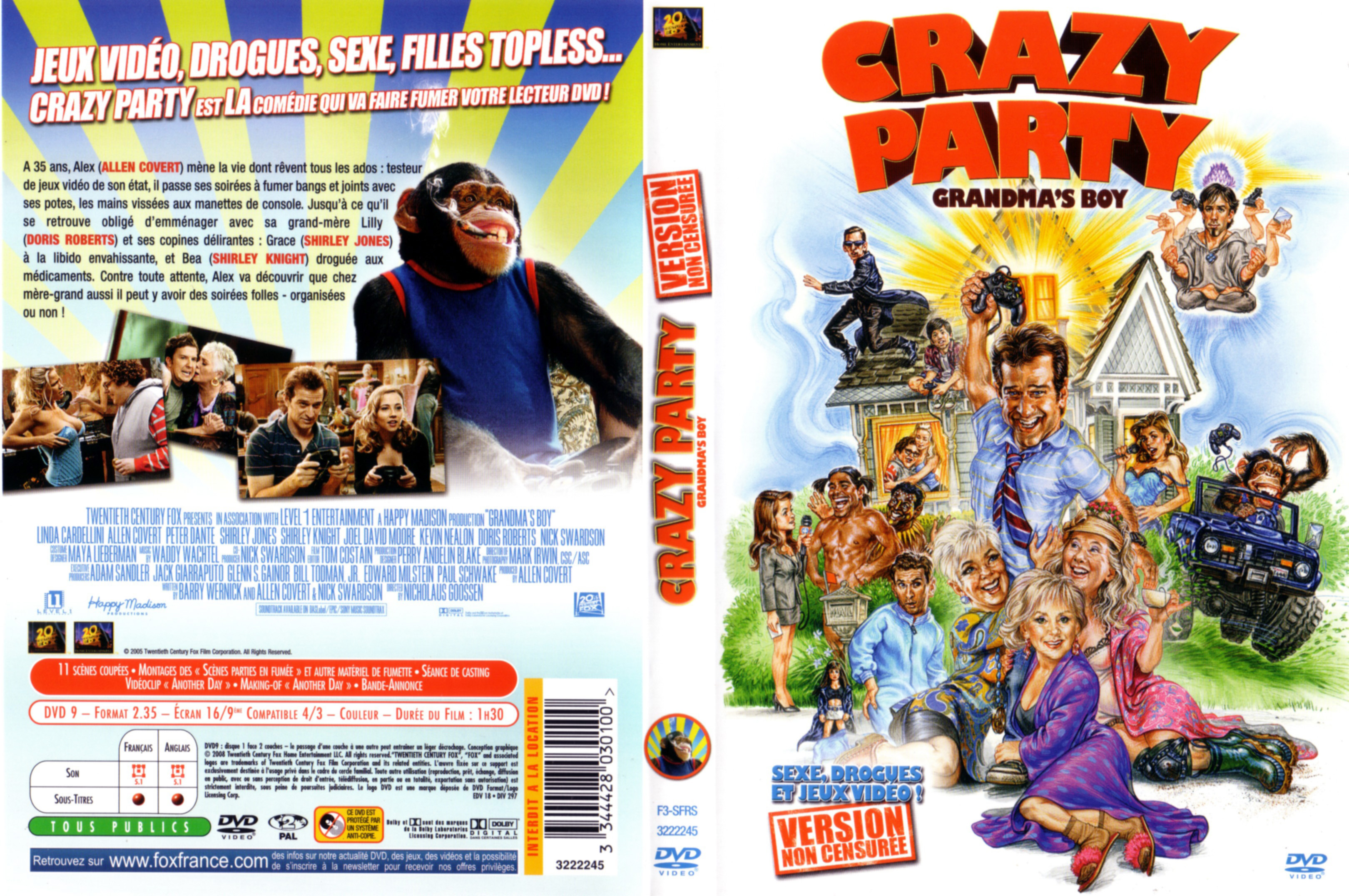 Jaquette DVD Crazy party