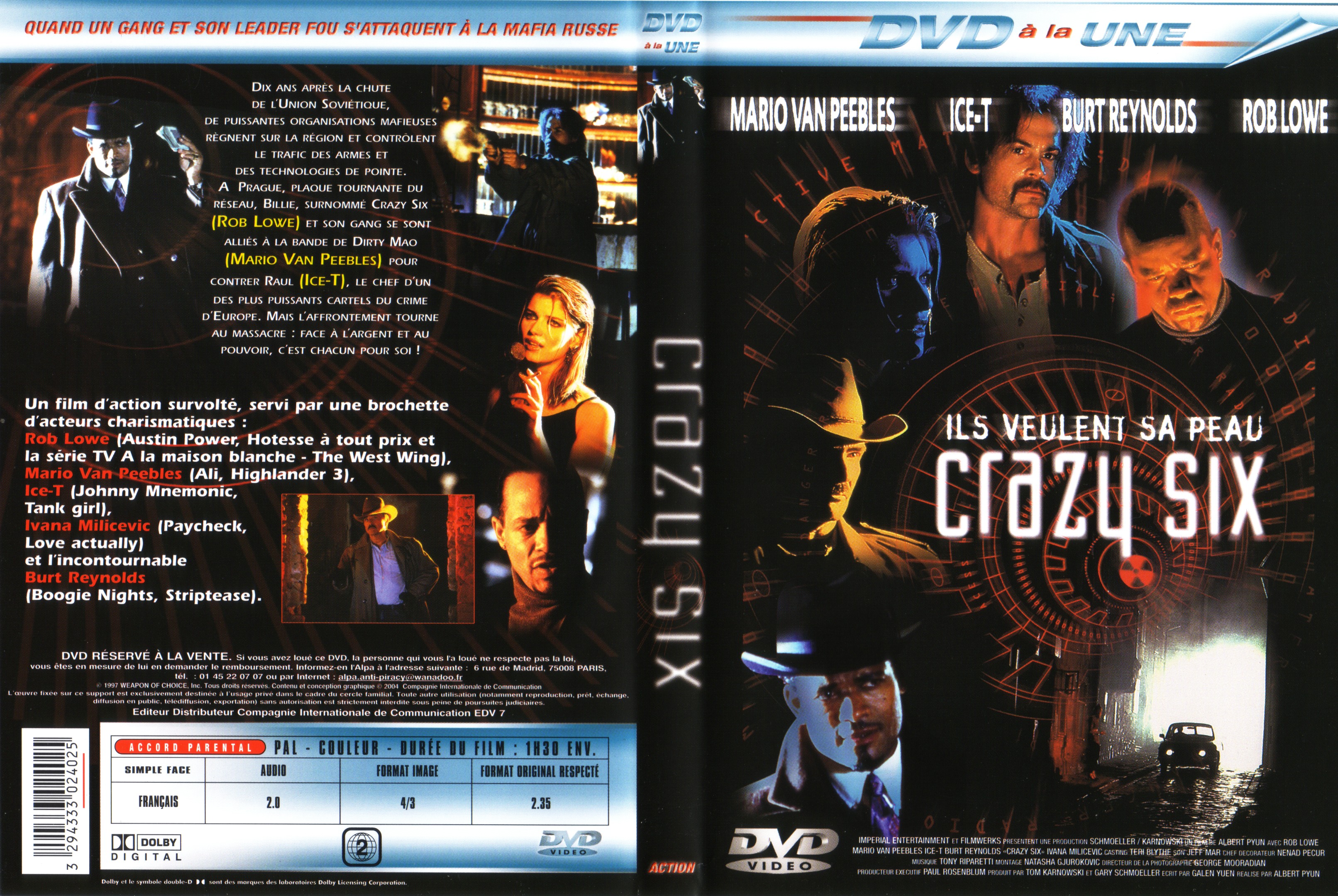 Jaquette DVD Crazy six
