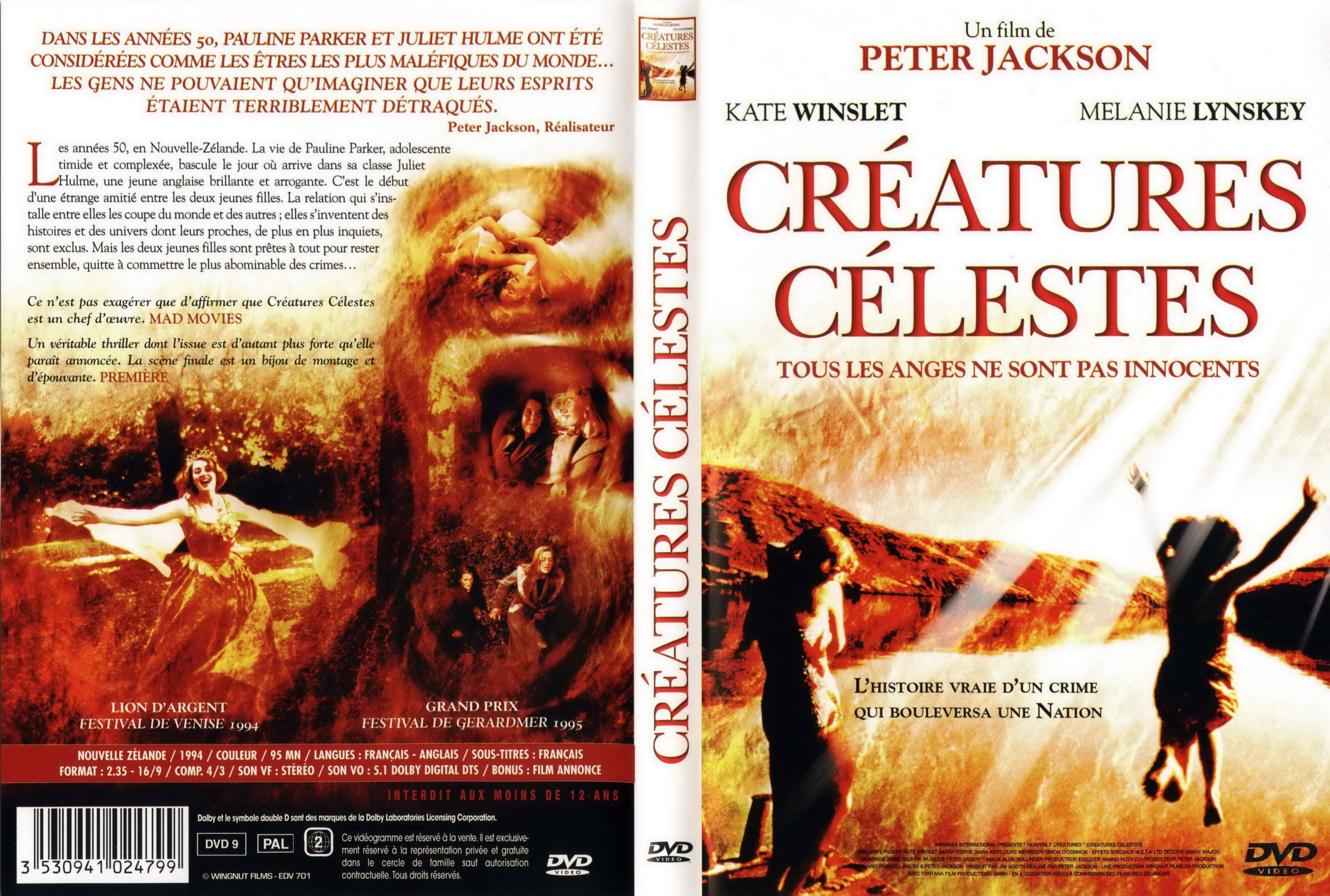 Jaquette DVD Creatures clestes