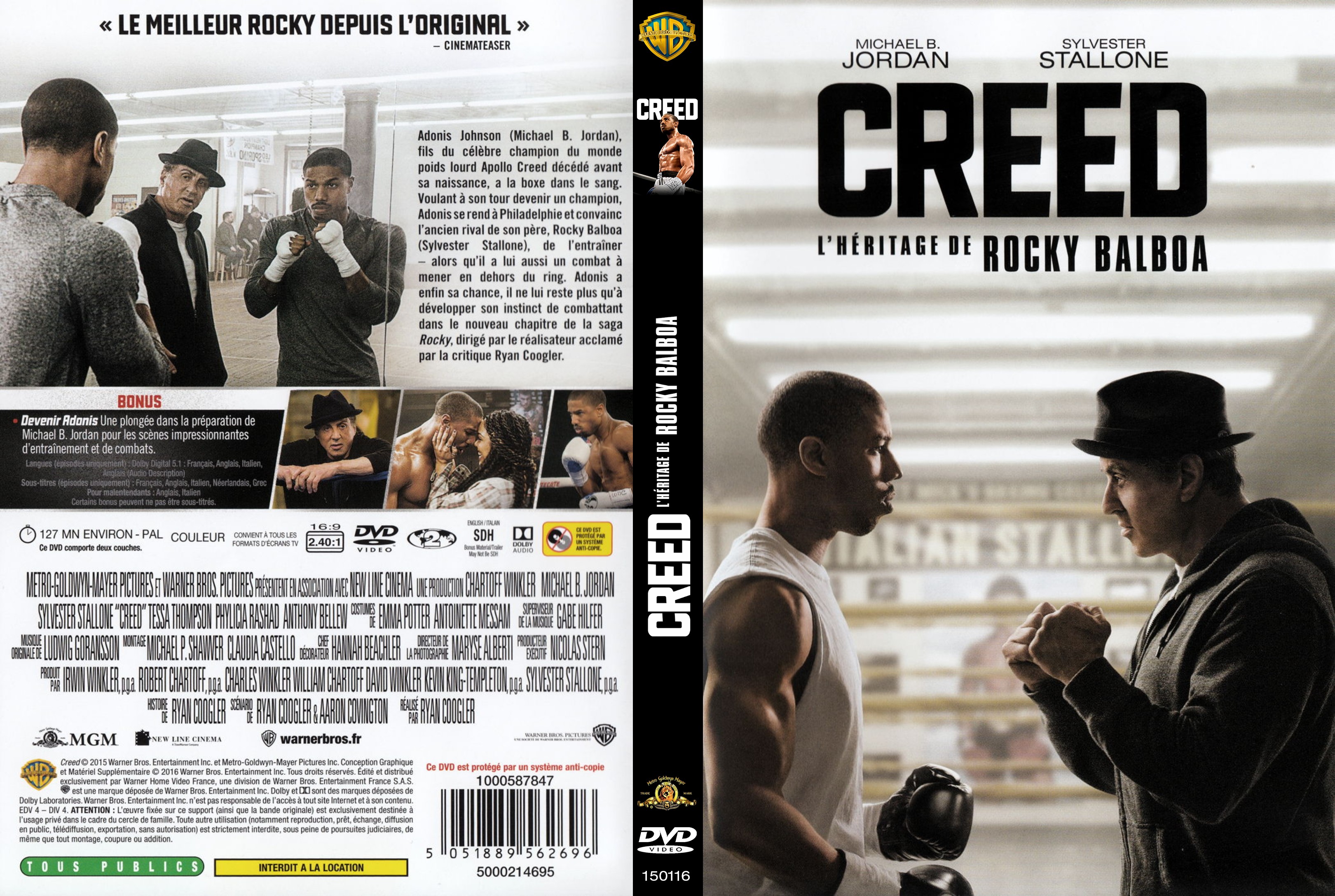 Jaquette DVD Creed