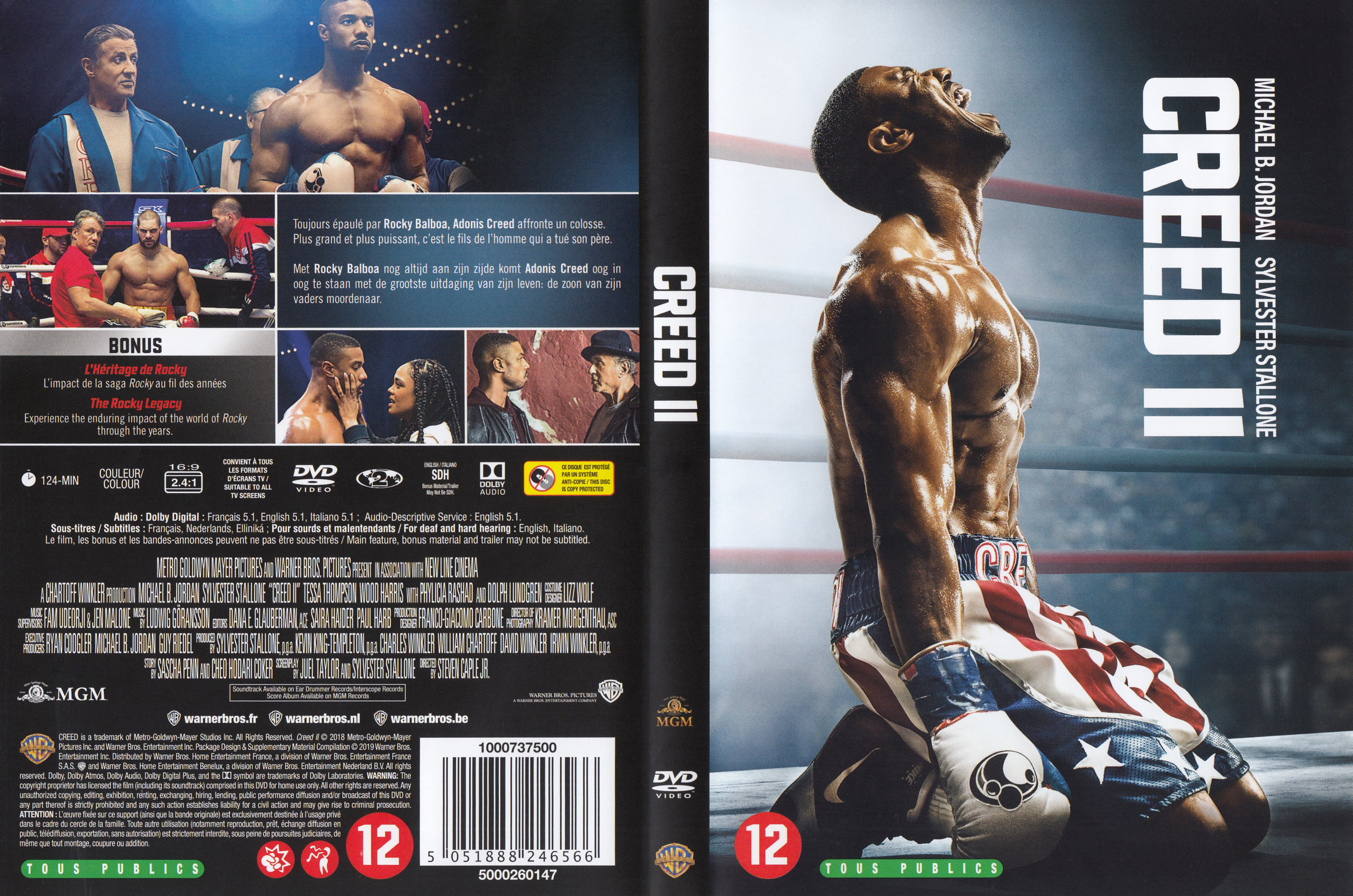 Jaquette DVD Creed 2