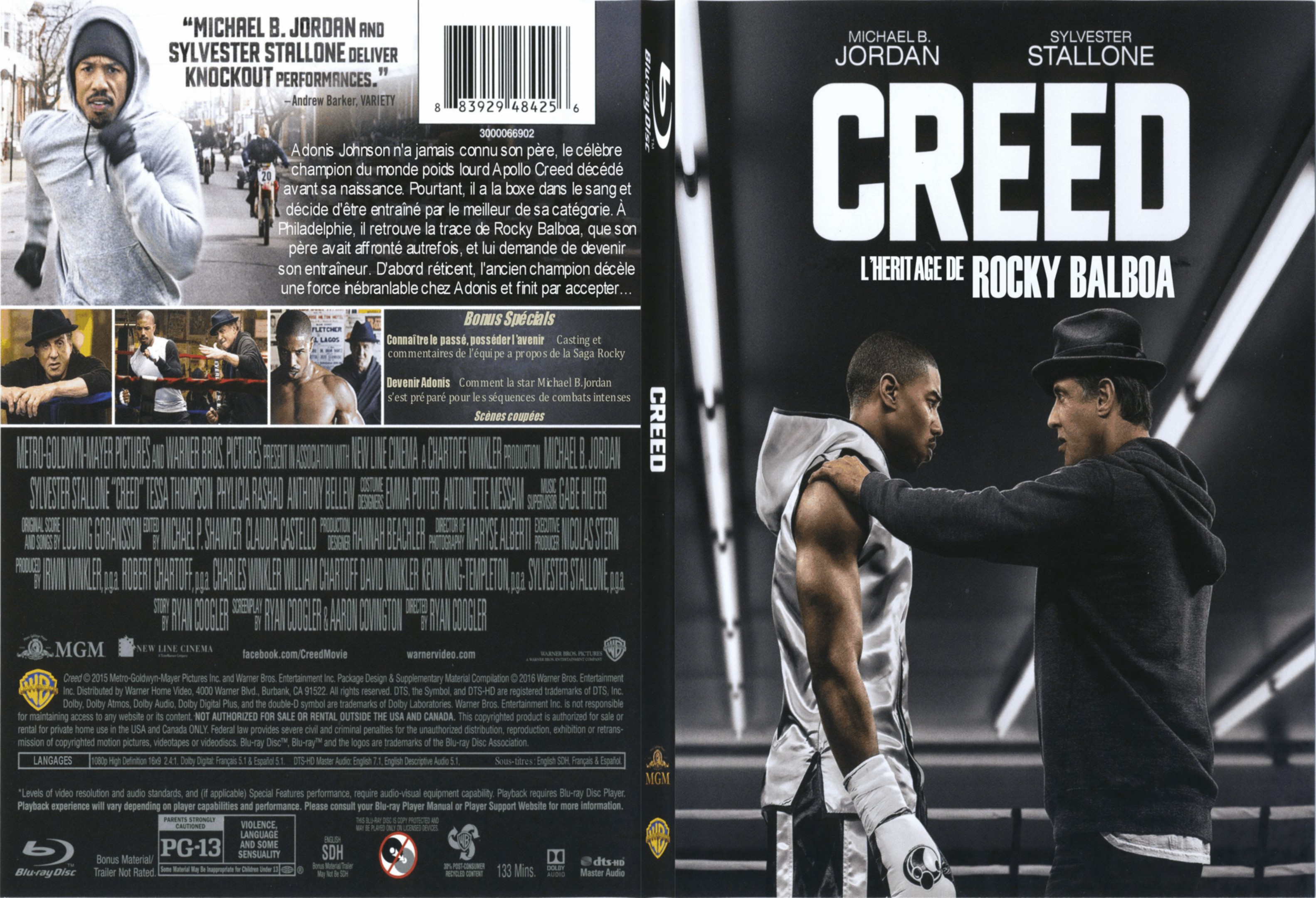 Jaquette DVD Creed - SLIM