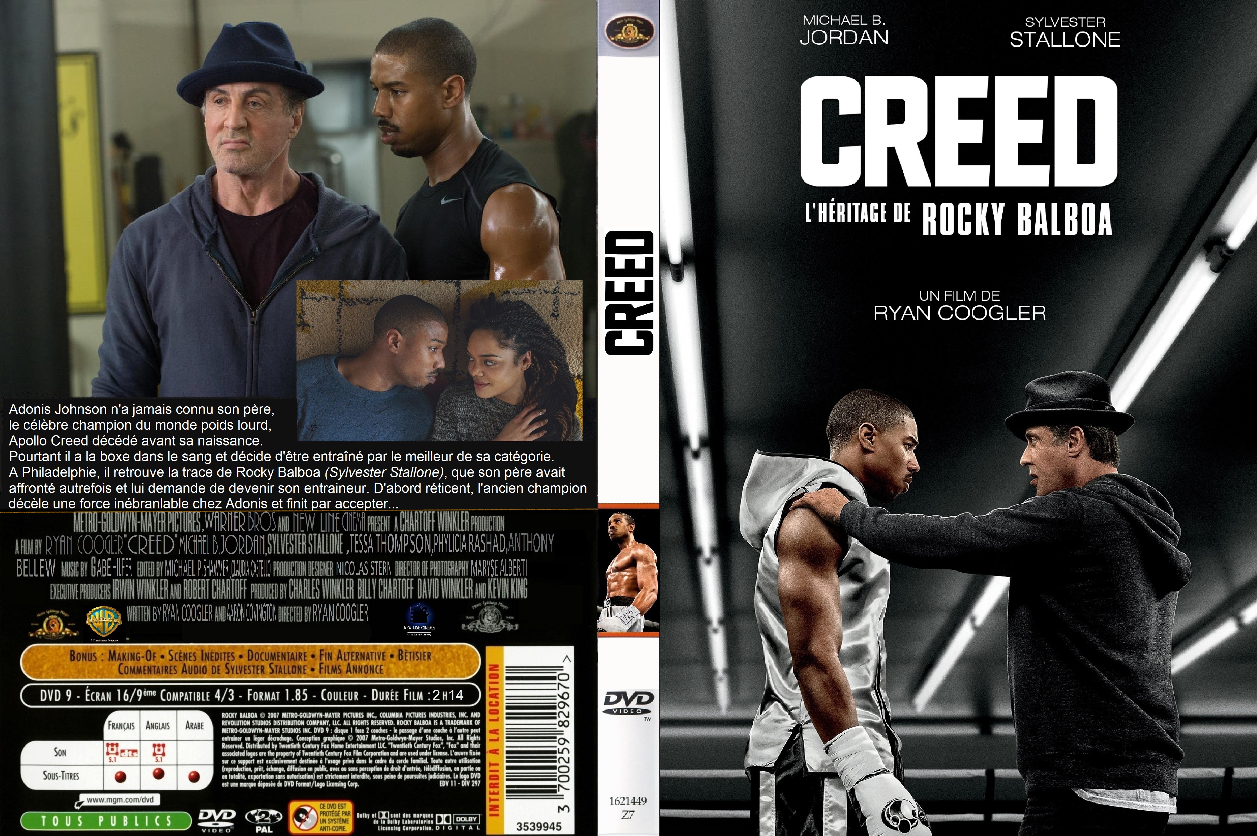 Jaquette DVD Creed custom v2