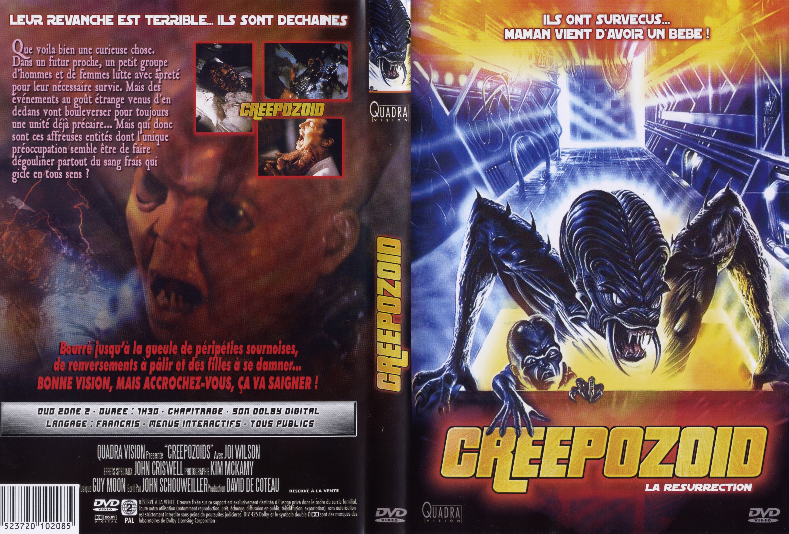 Jaquette DVD Creepozoid