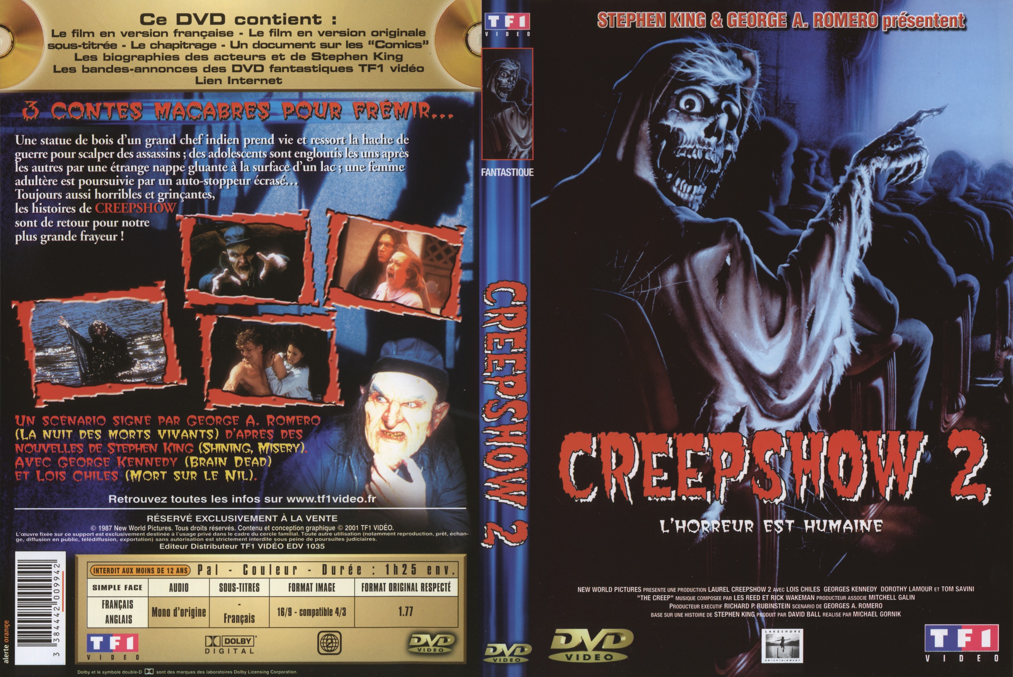 Jaquette DVD Creepshow 2