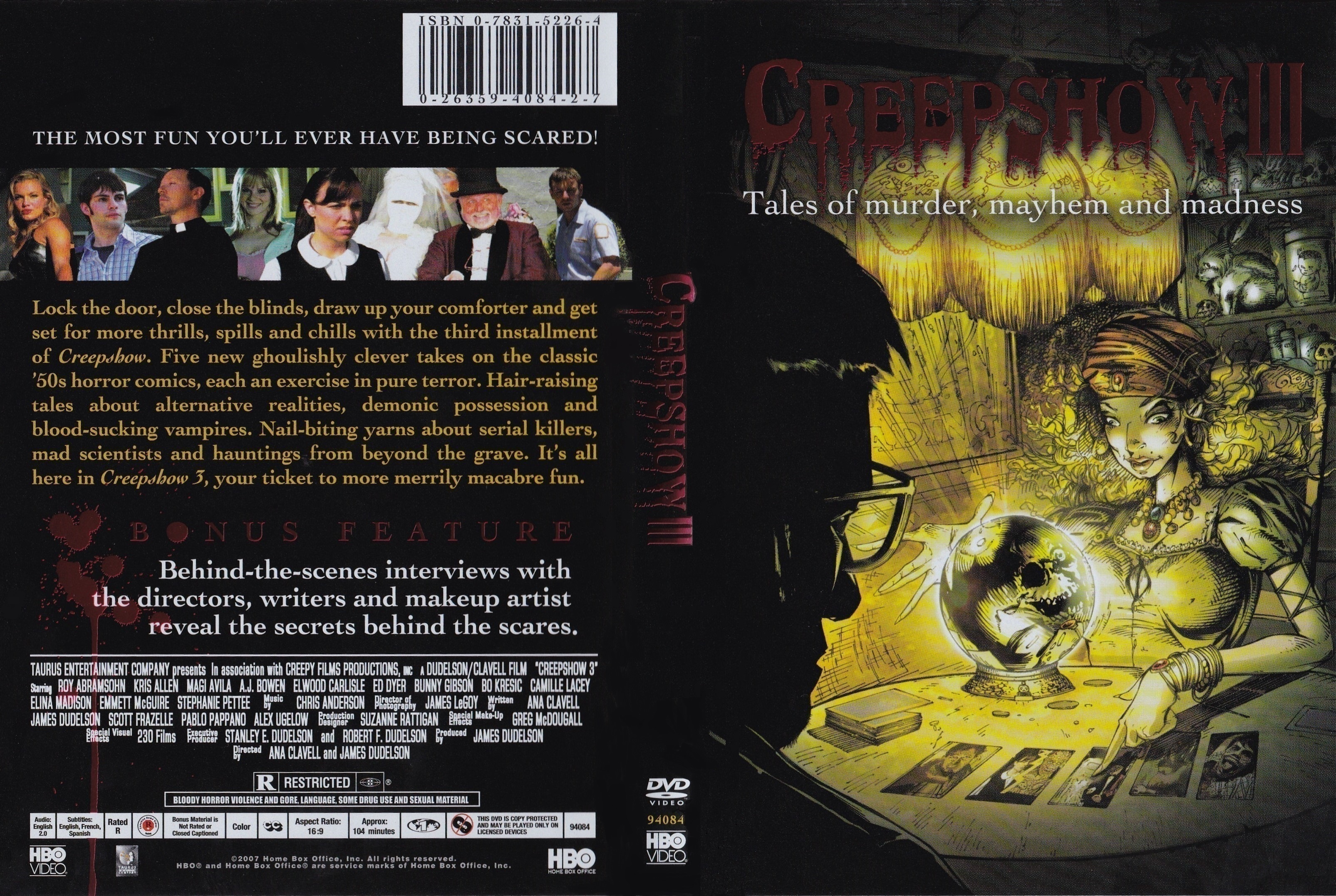 Jaquette DVD Creepshow III Zone 1