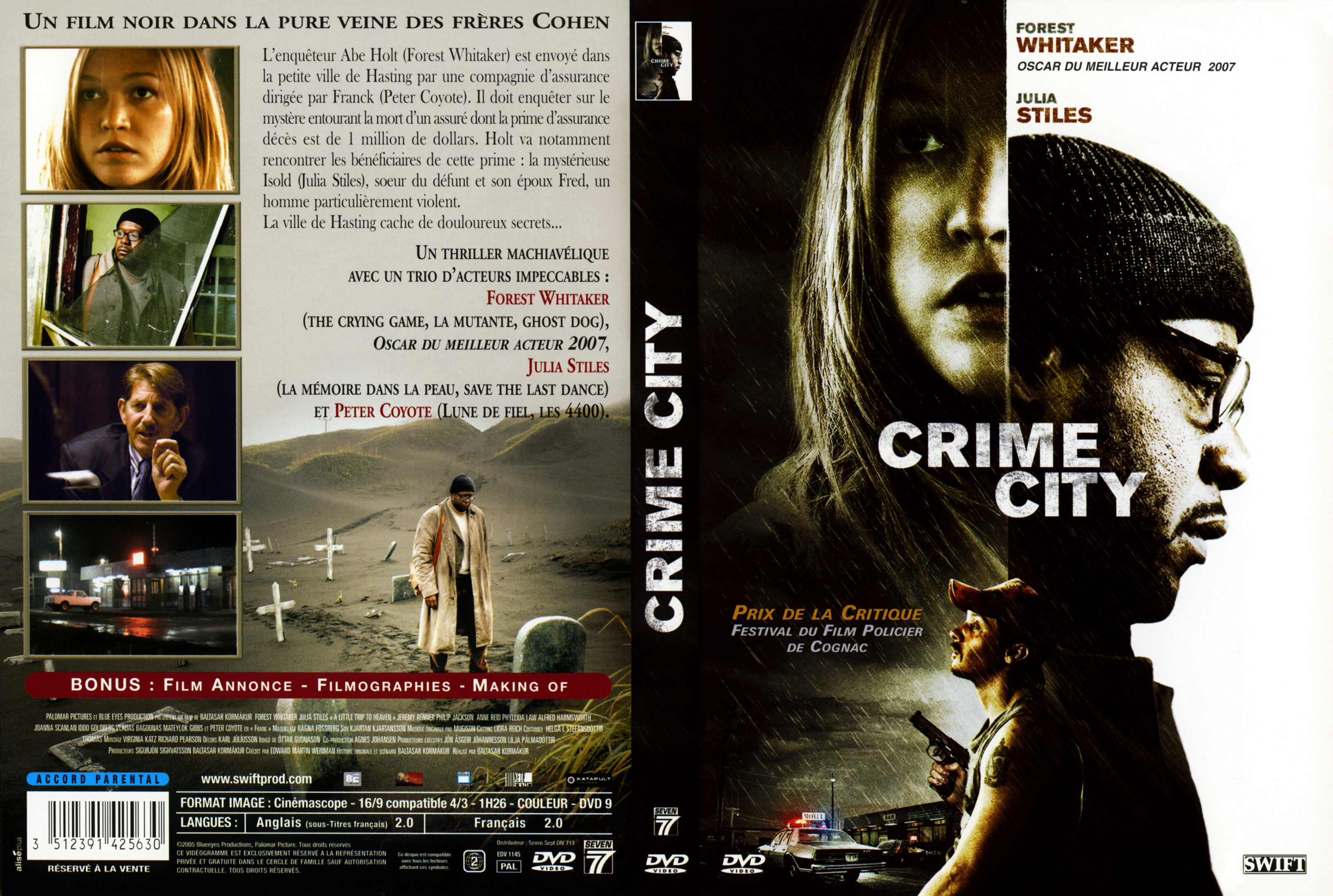 Jaquette DVD Crime city
