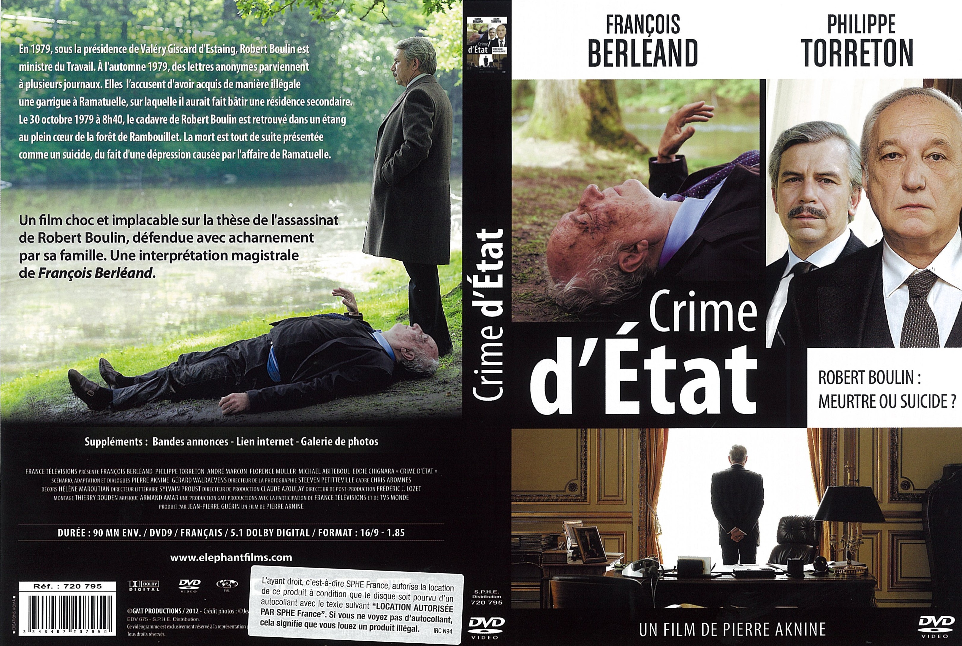 Jaquette DVD Crime d