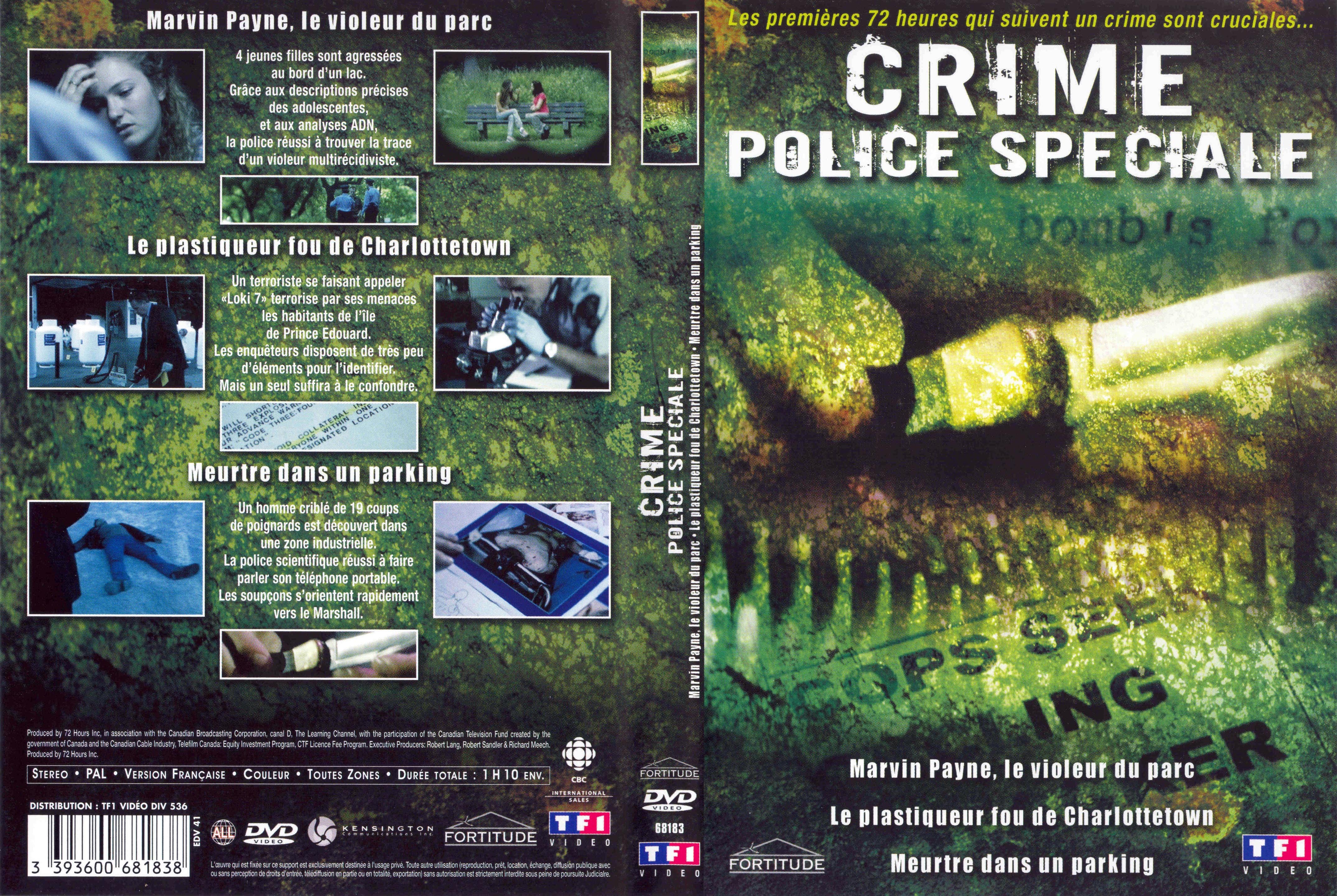 Jaquette DVD Crime police speciale saison 1 vol 2