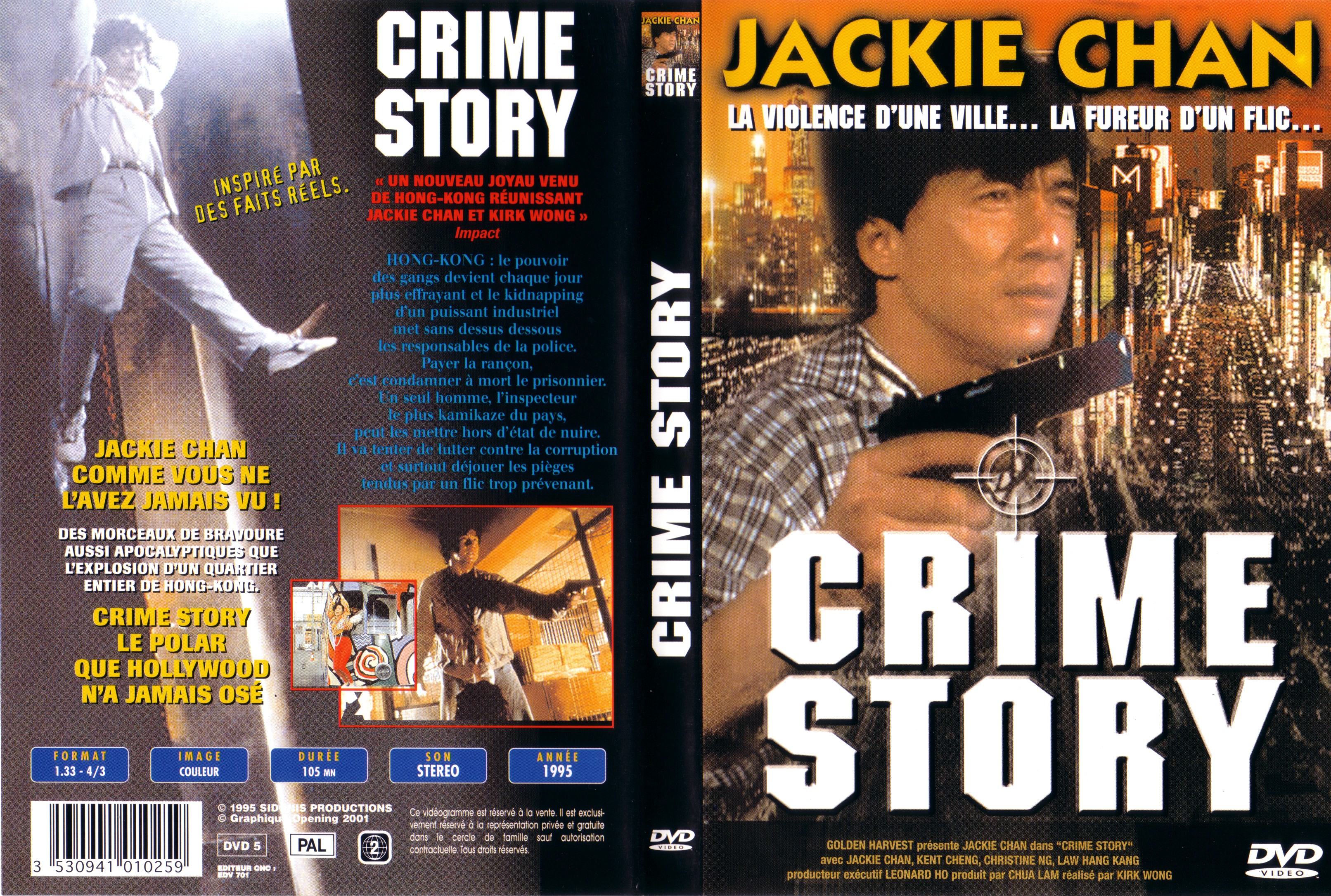 Jaquette DVD Crime story