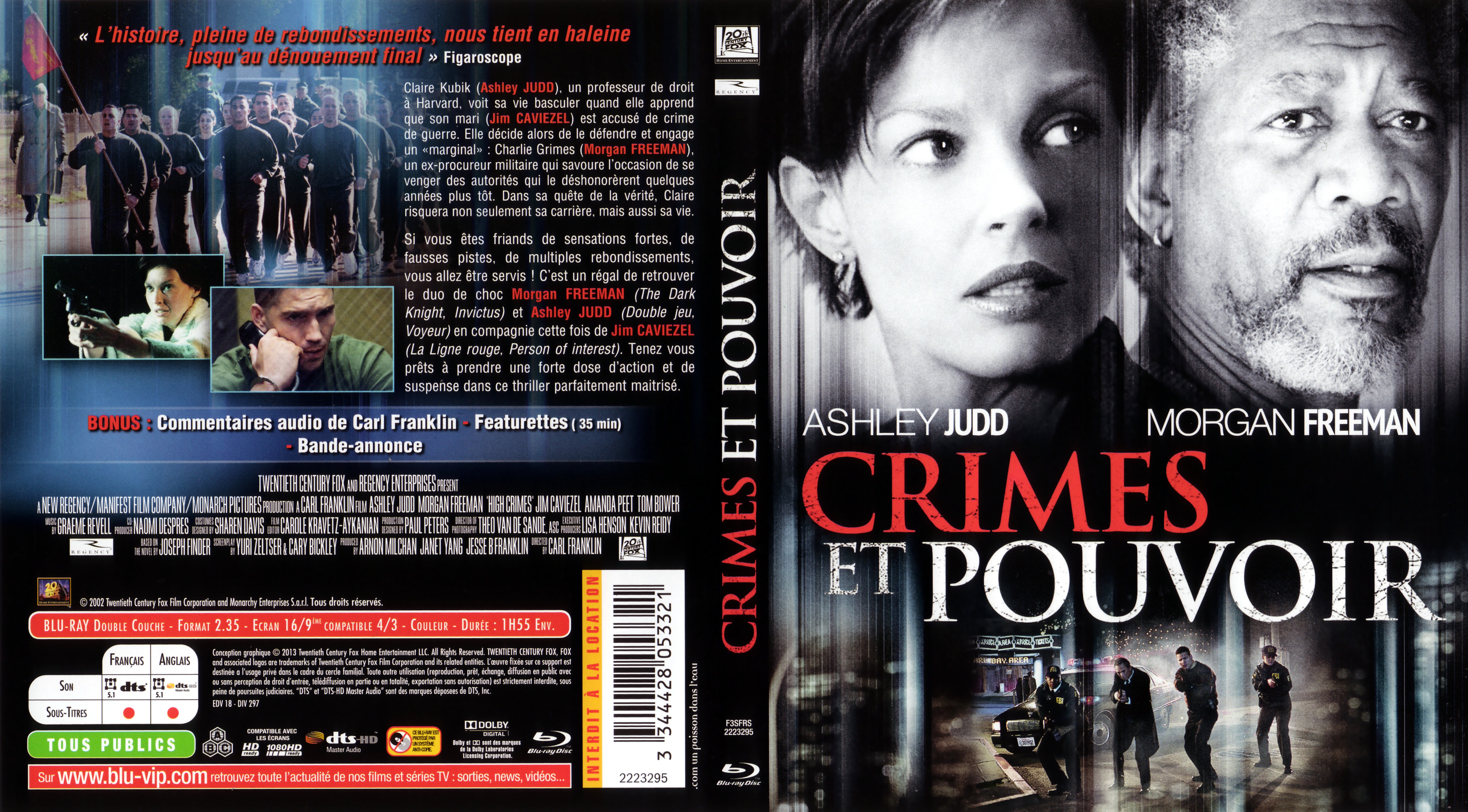 Jaquette DVD Crimes et pouvoir (BLU-RAY)