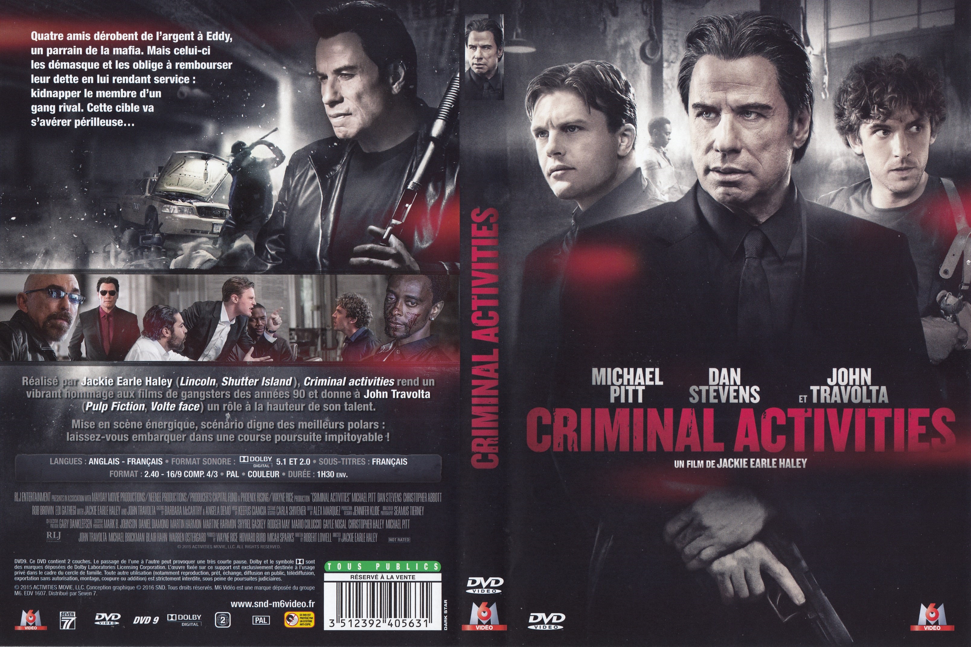 Jaquette DVD Criminal Activities