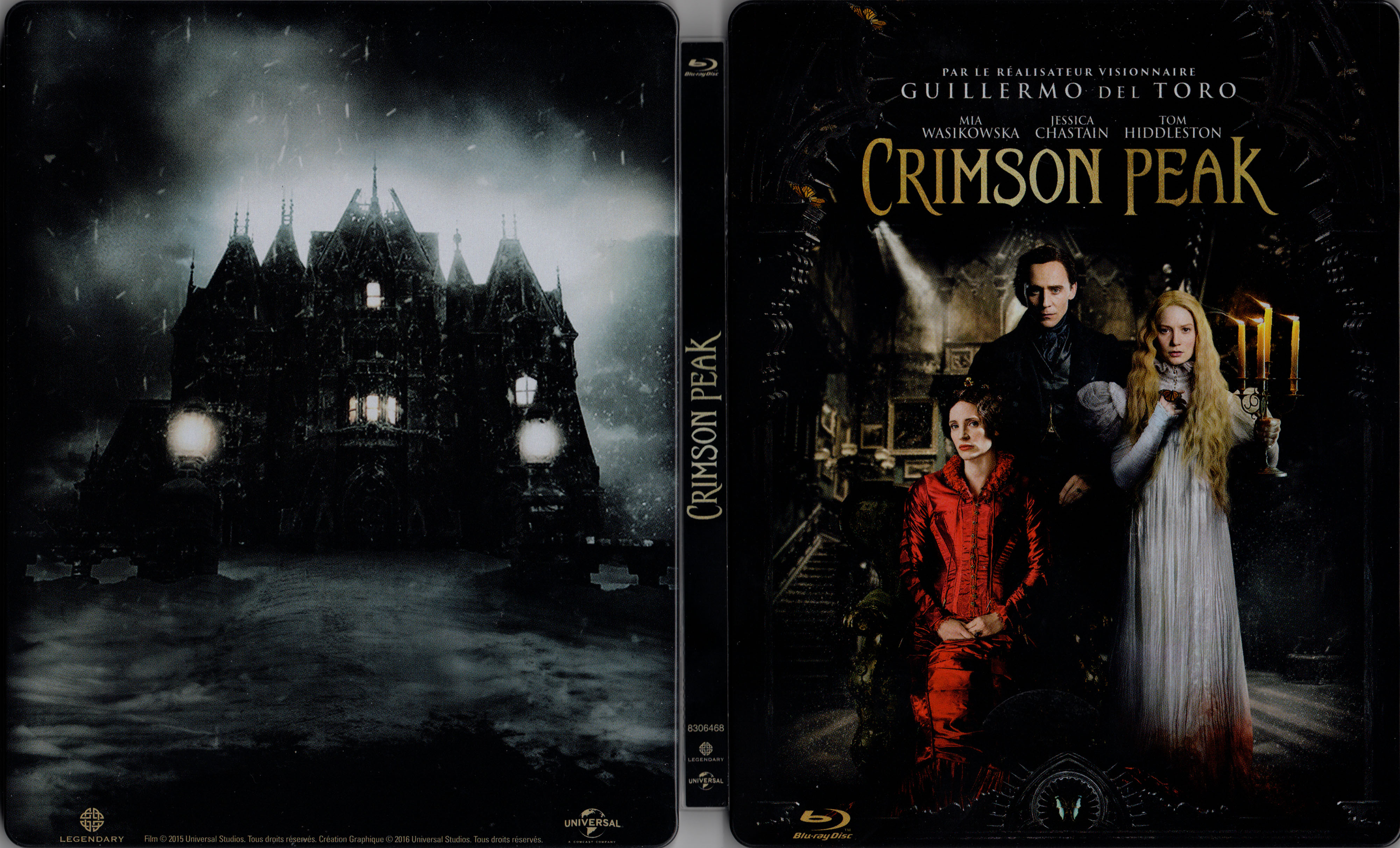Jaquette DVD Crimson Peak (BLU-RAY)