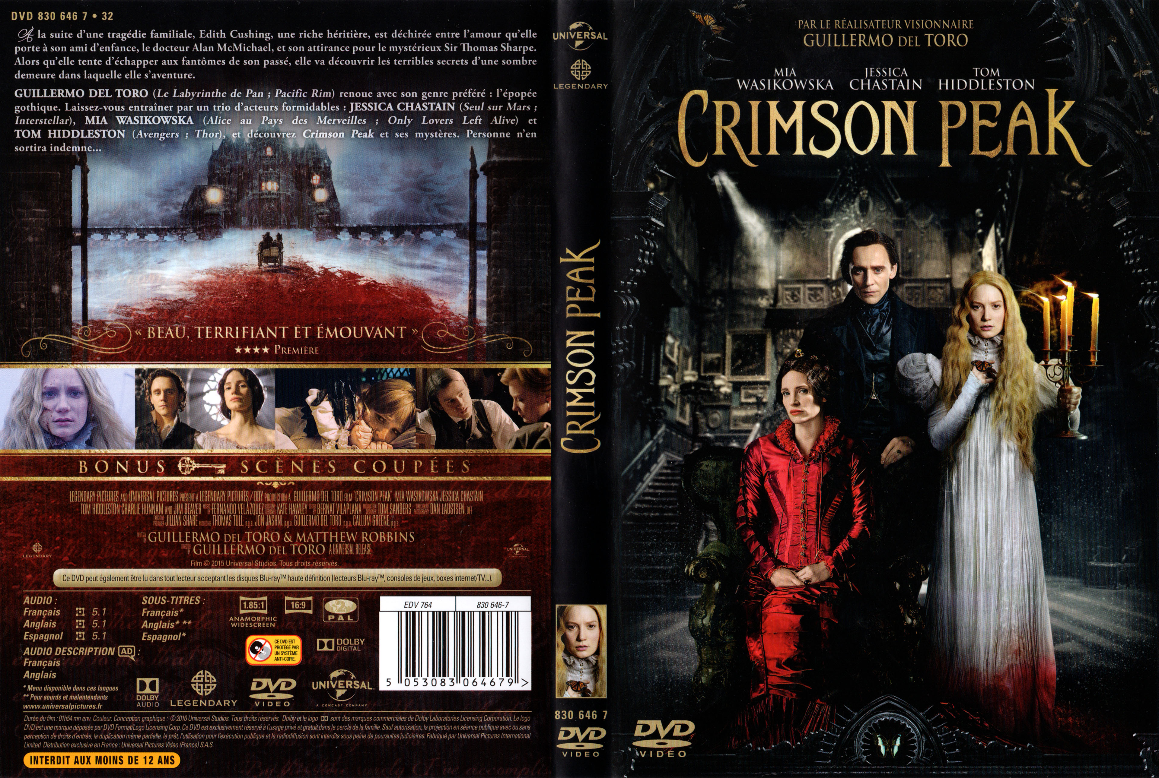 Jaquette DVD Crimson peak