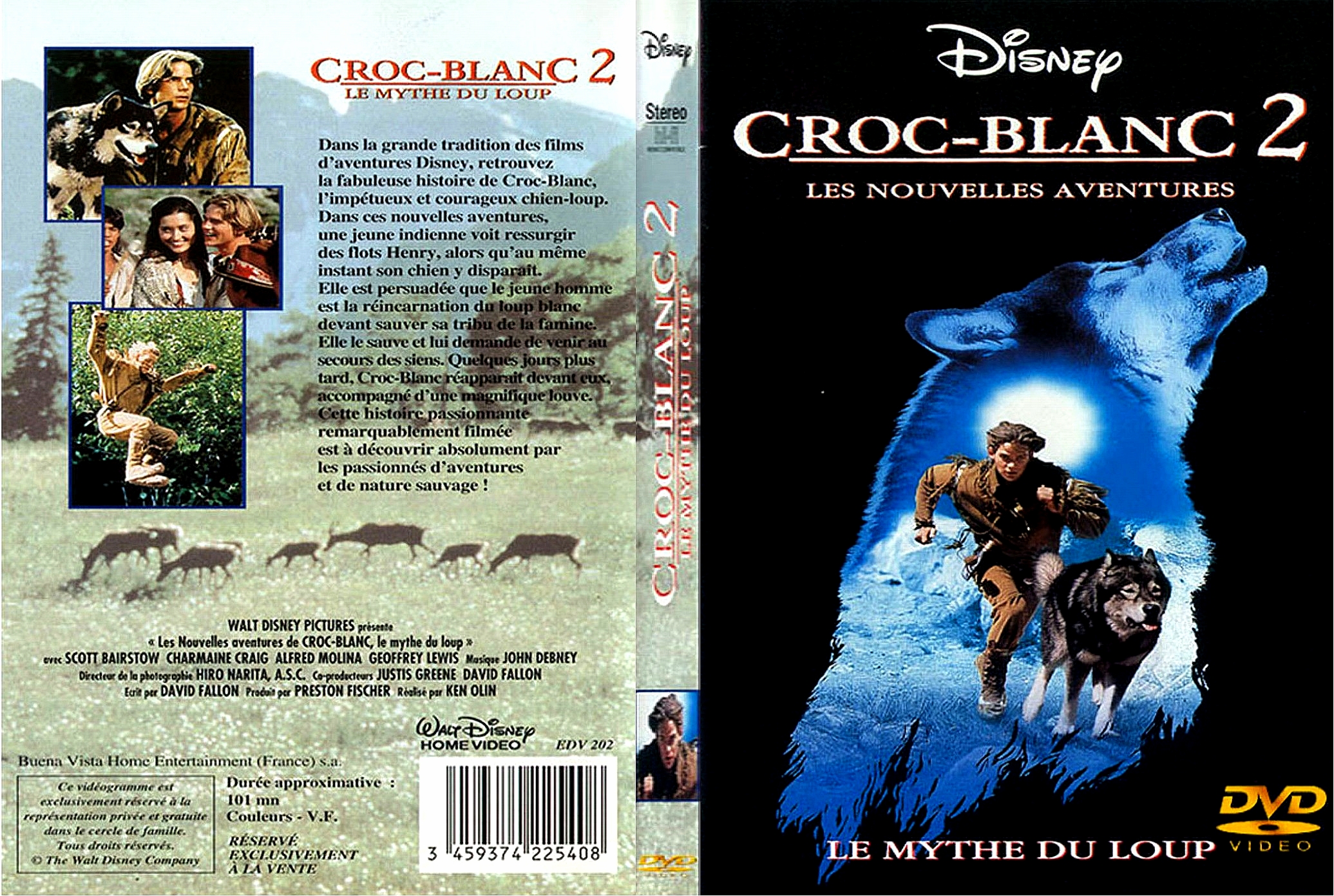 Jaquette DVD Croc-Blanc 2 custom