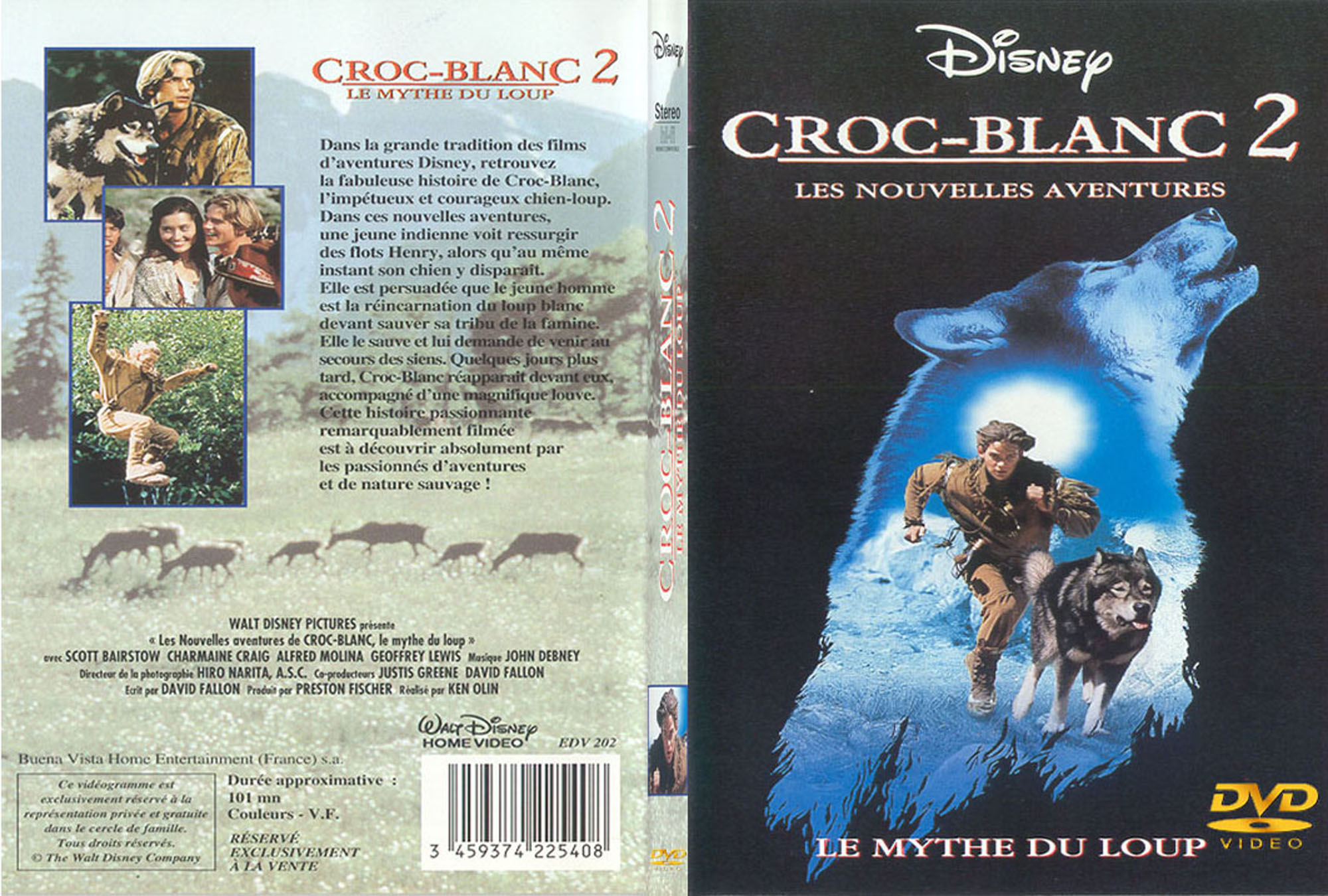 Jaquette DVD Croc blanc 2 - SLIM