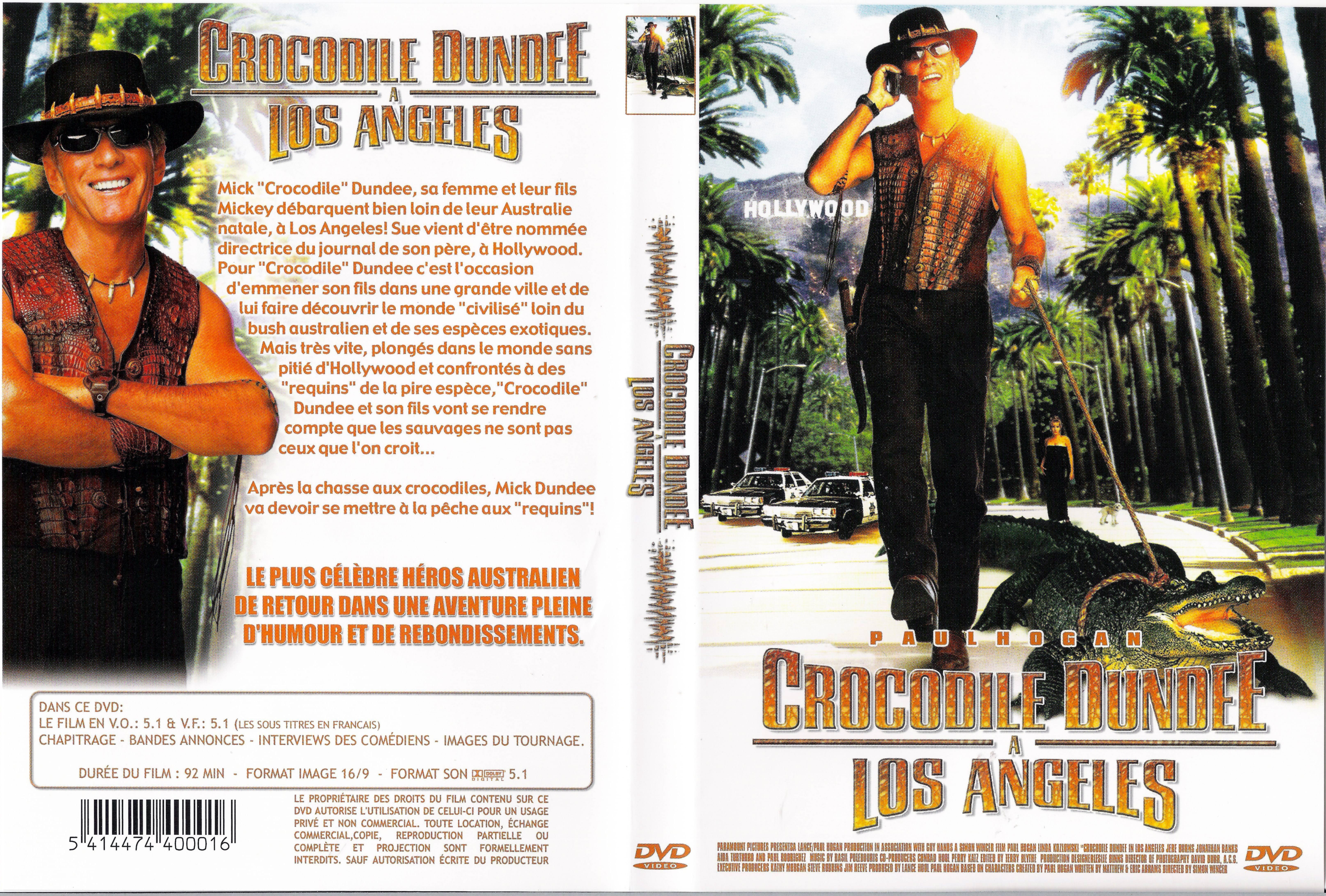 Jaquette DVD Crocodile Dundee 3 v2