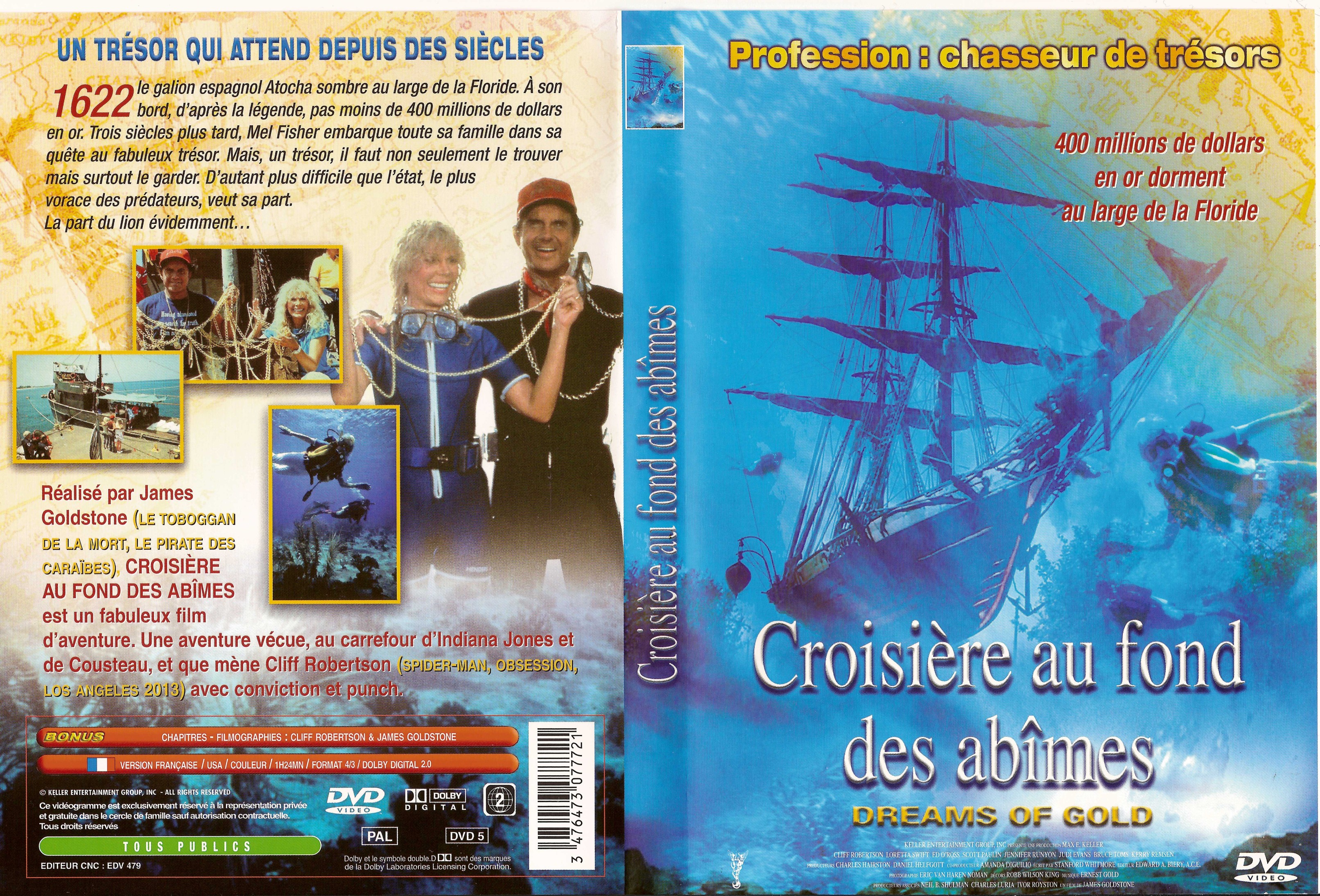 Jaquette DVD Croisire au fond des abimes