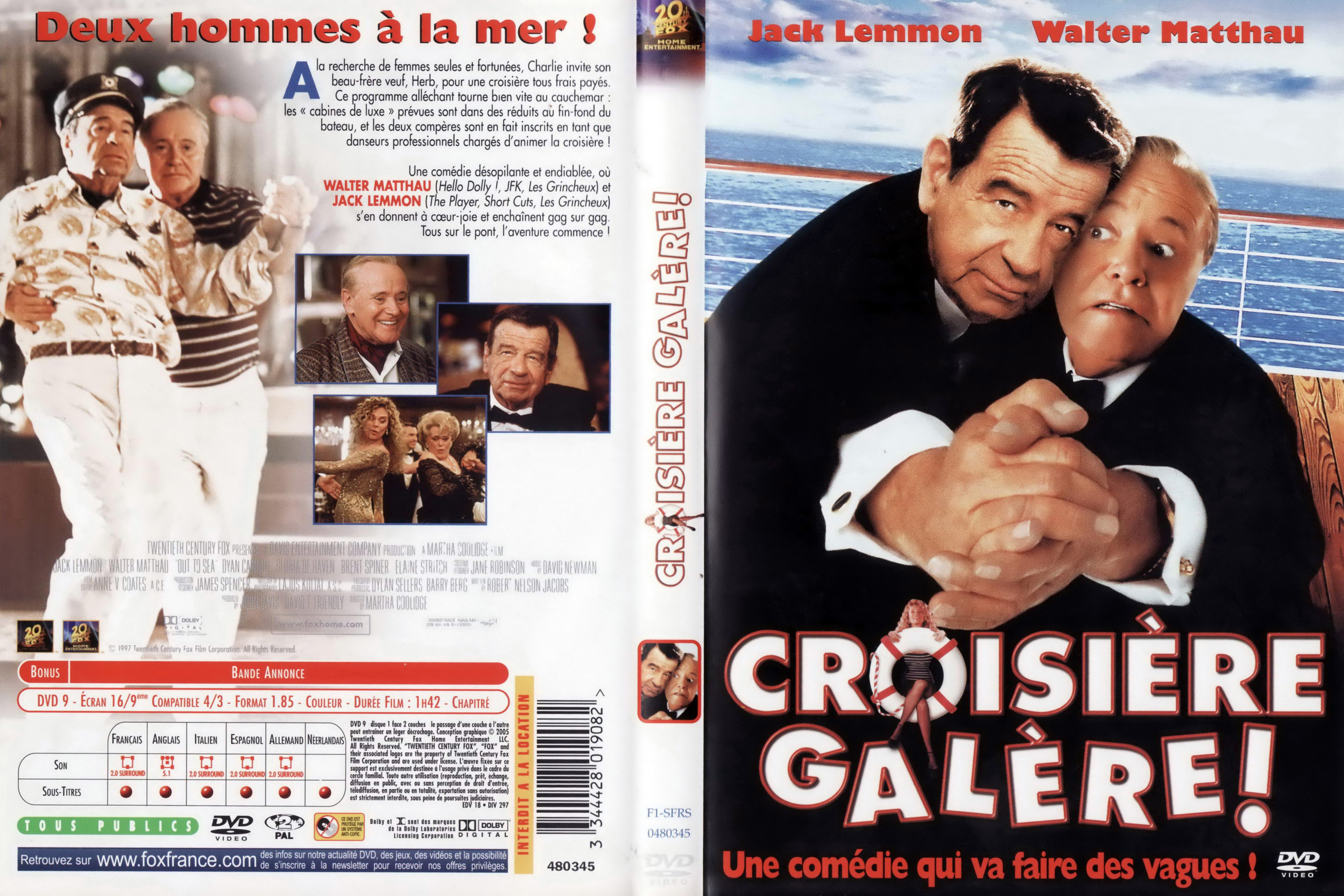 Jaquette DVD Croisiere galere