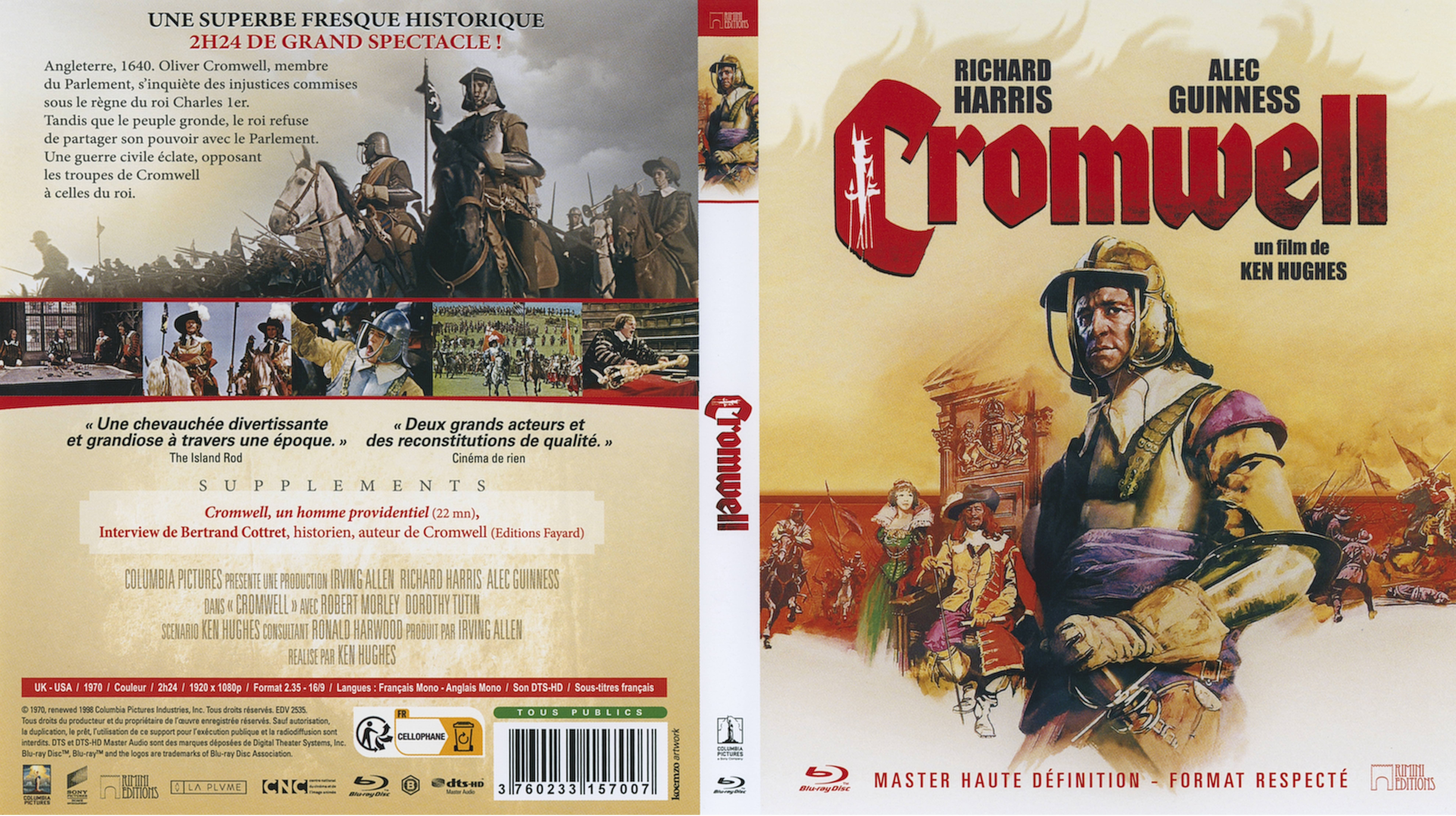 Jaquette DVD Cromwell (BLU-RAY)