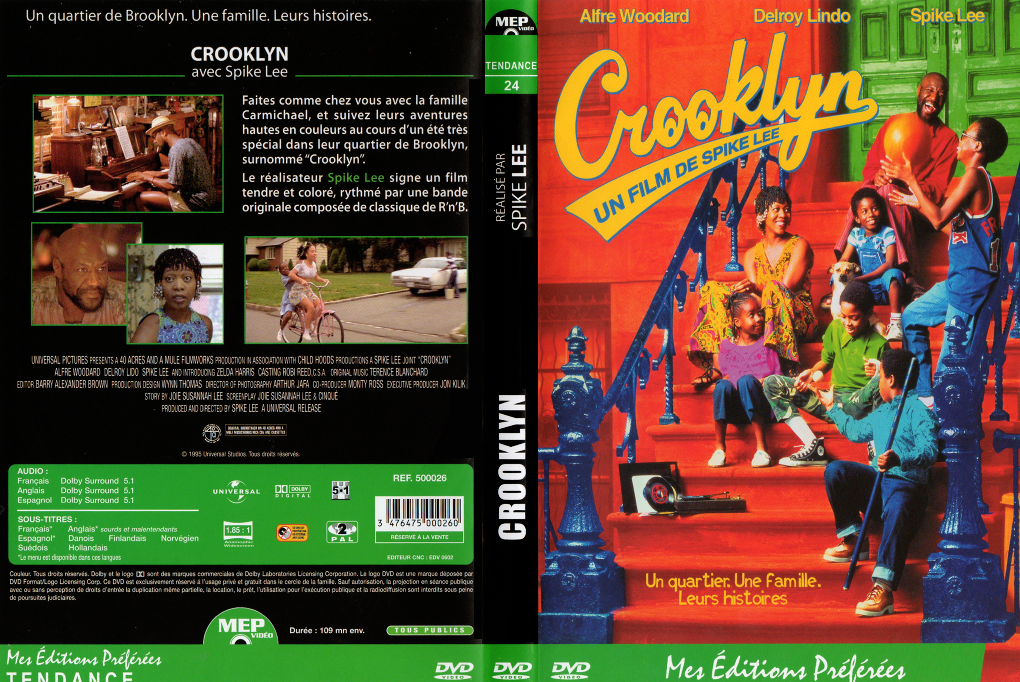 Jaquette DVD Crooklyn