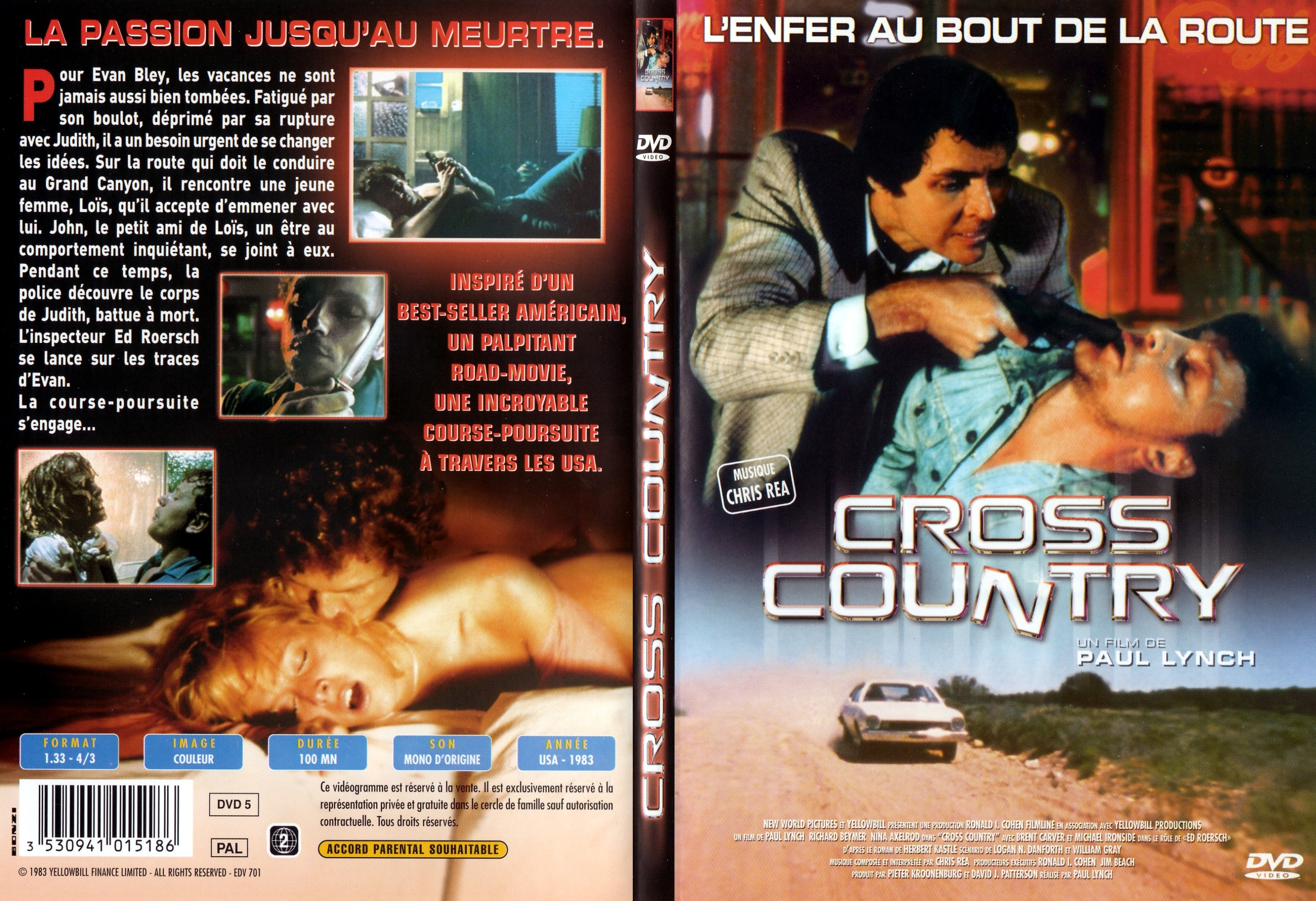 Jaquette DVD Cross country - SLIM