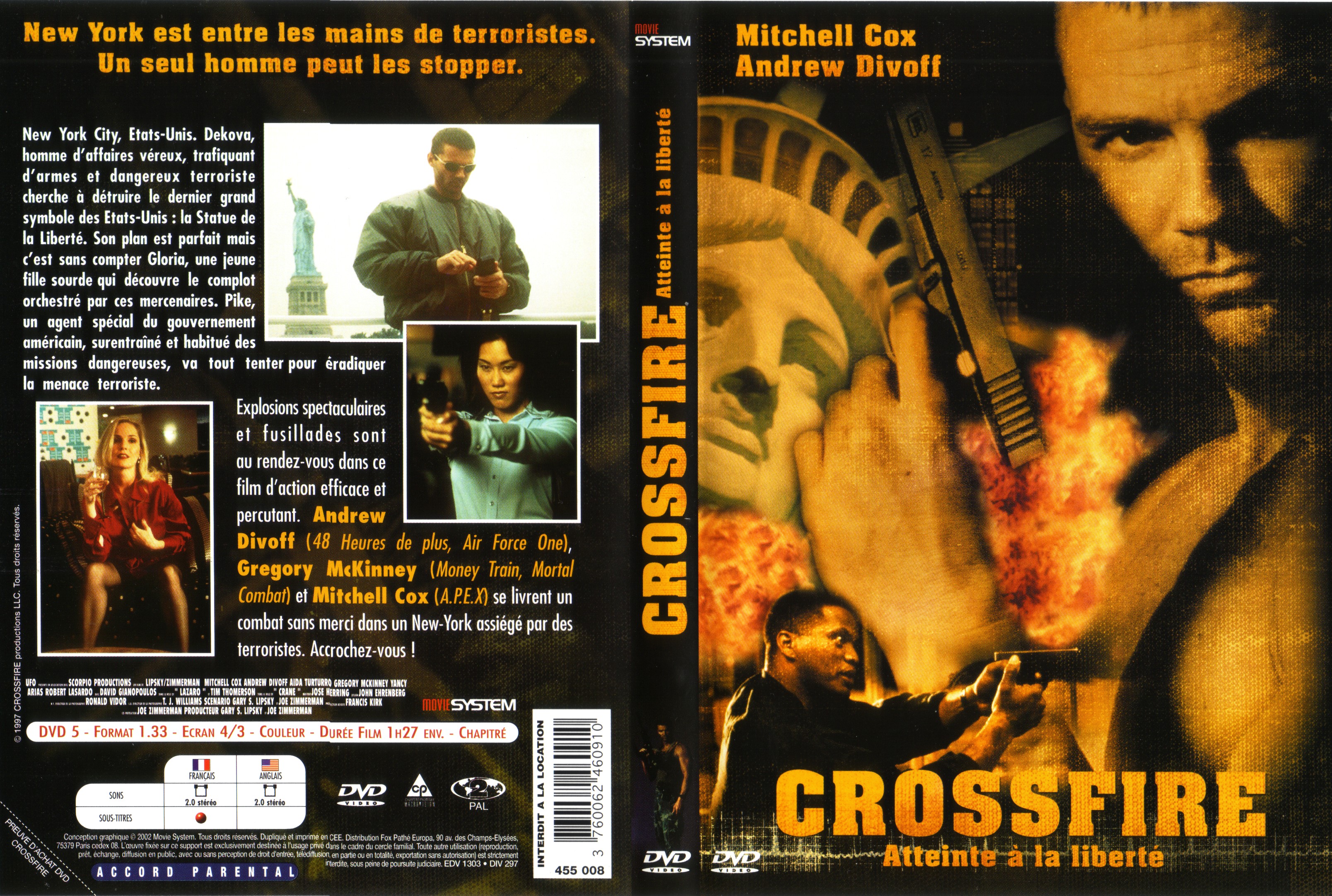 Jaquette DVD Crossfire