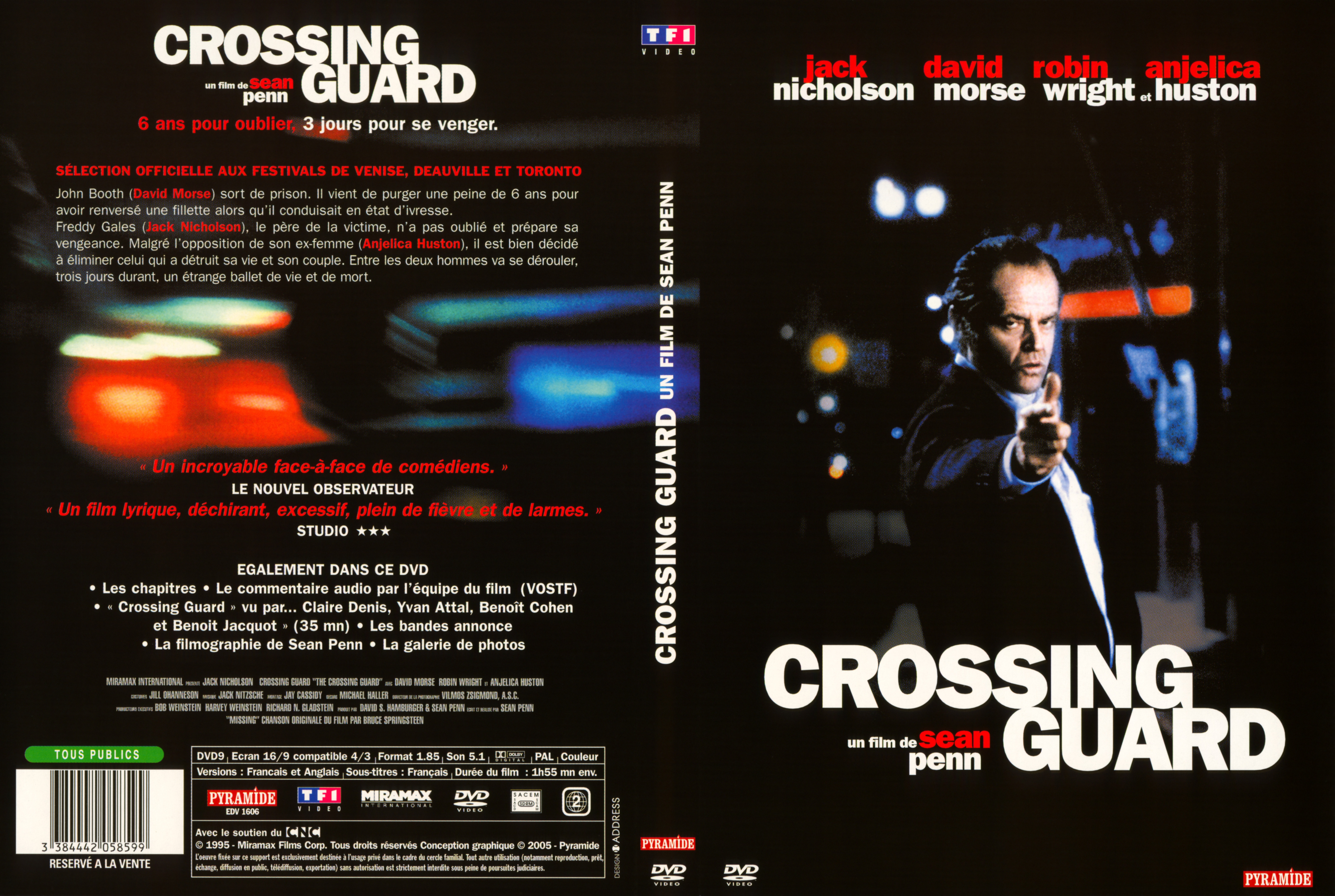 Jaquette DVD Crossing Guard