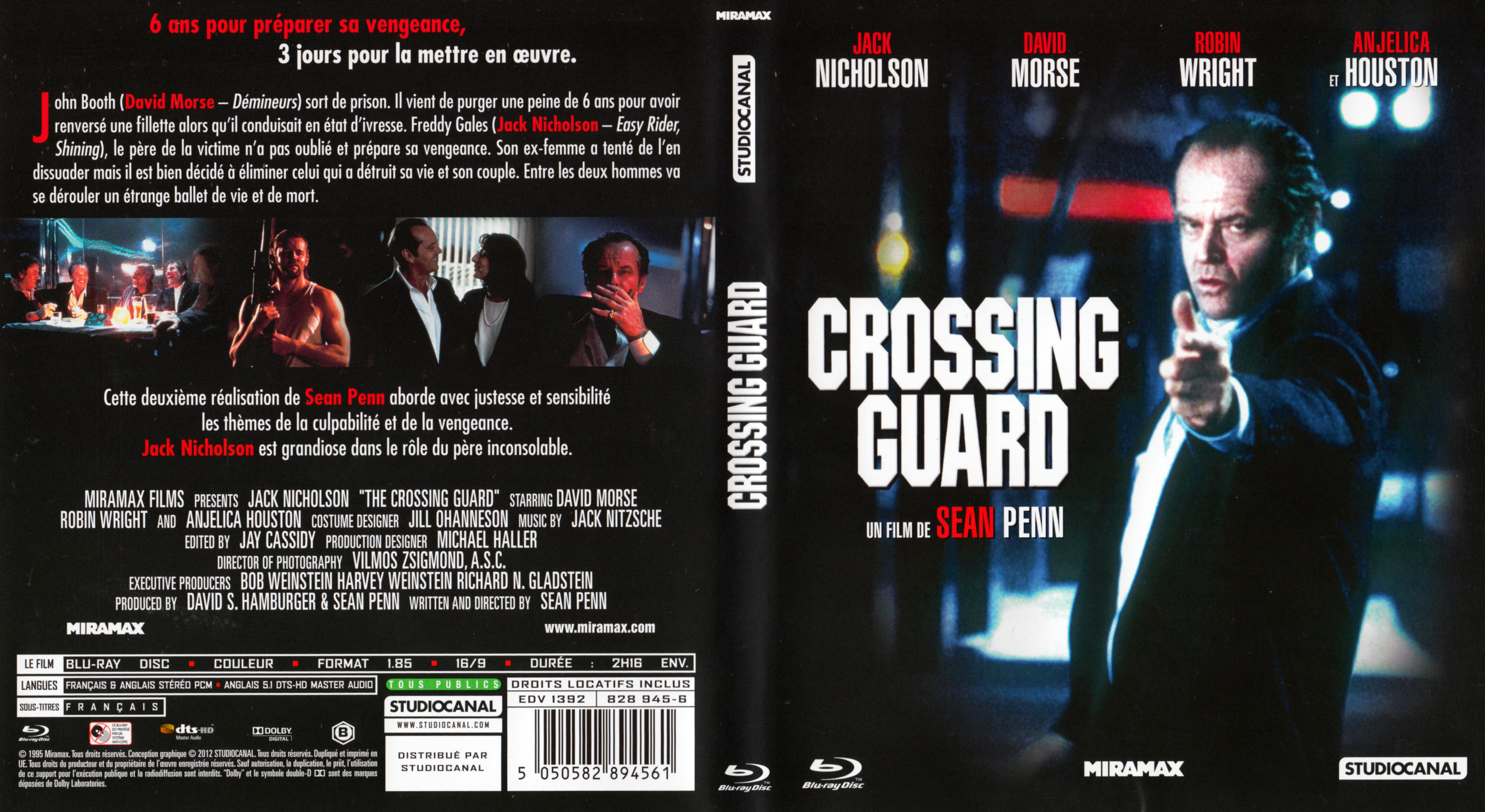 Jaquette DVD Crossing Guard (BLU-RAY)