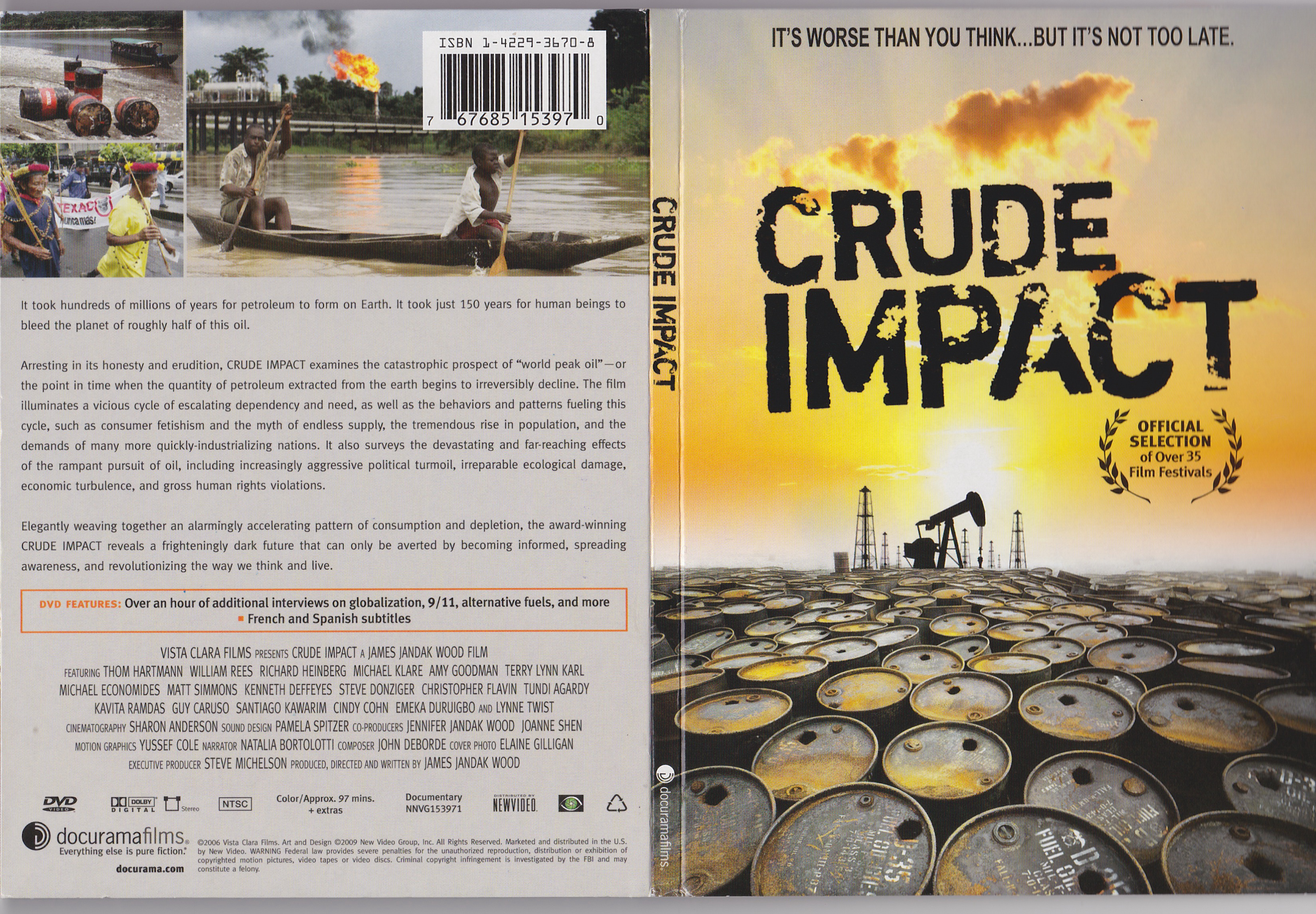 Jaquette DVD Crude Impact Zone 1