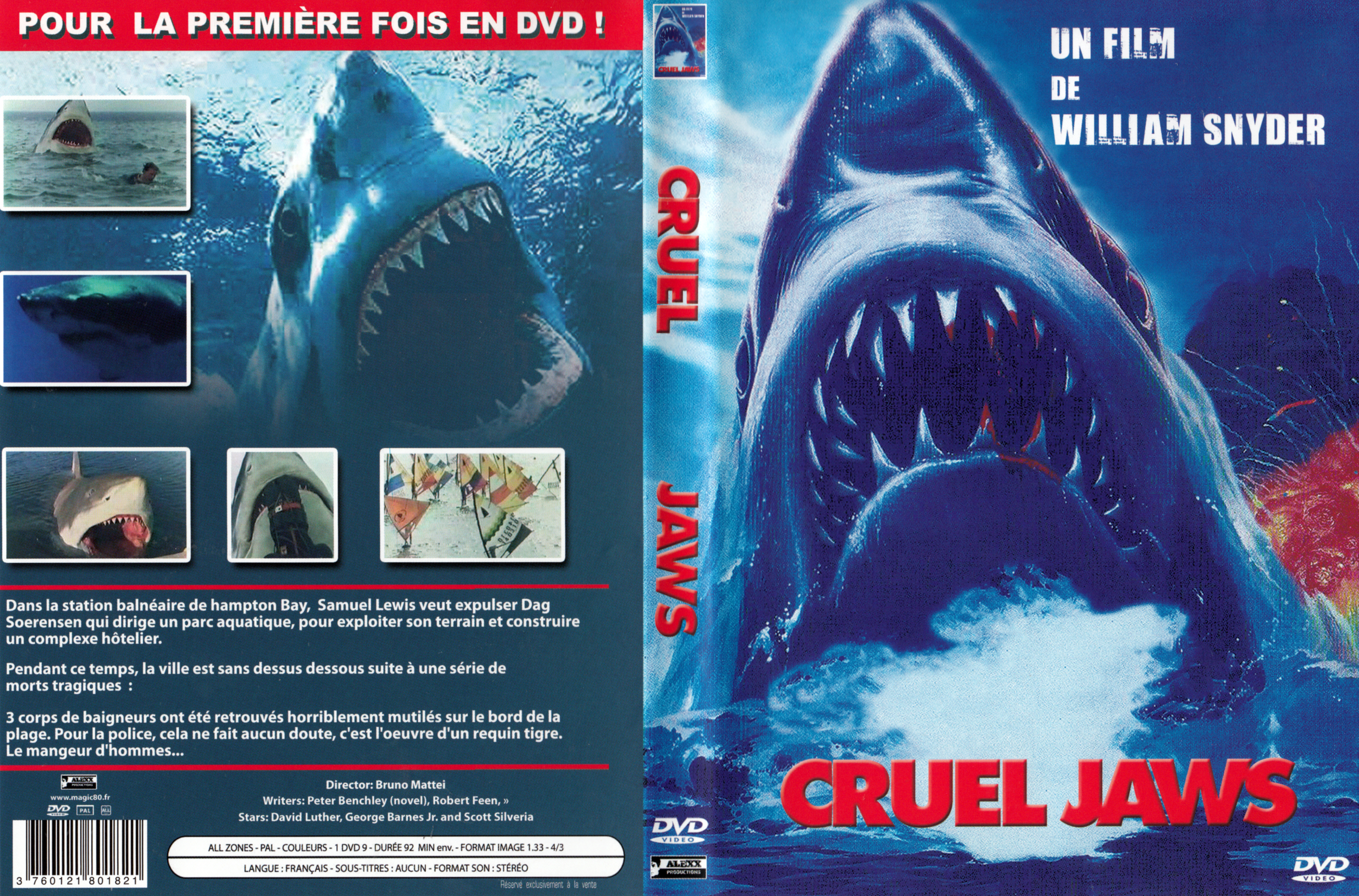 Jaquette DVD Cruel Jaws - Les Dents de la mer 5